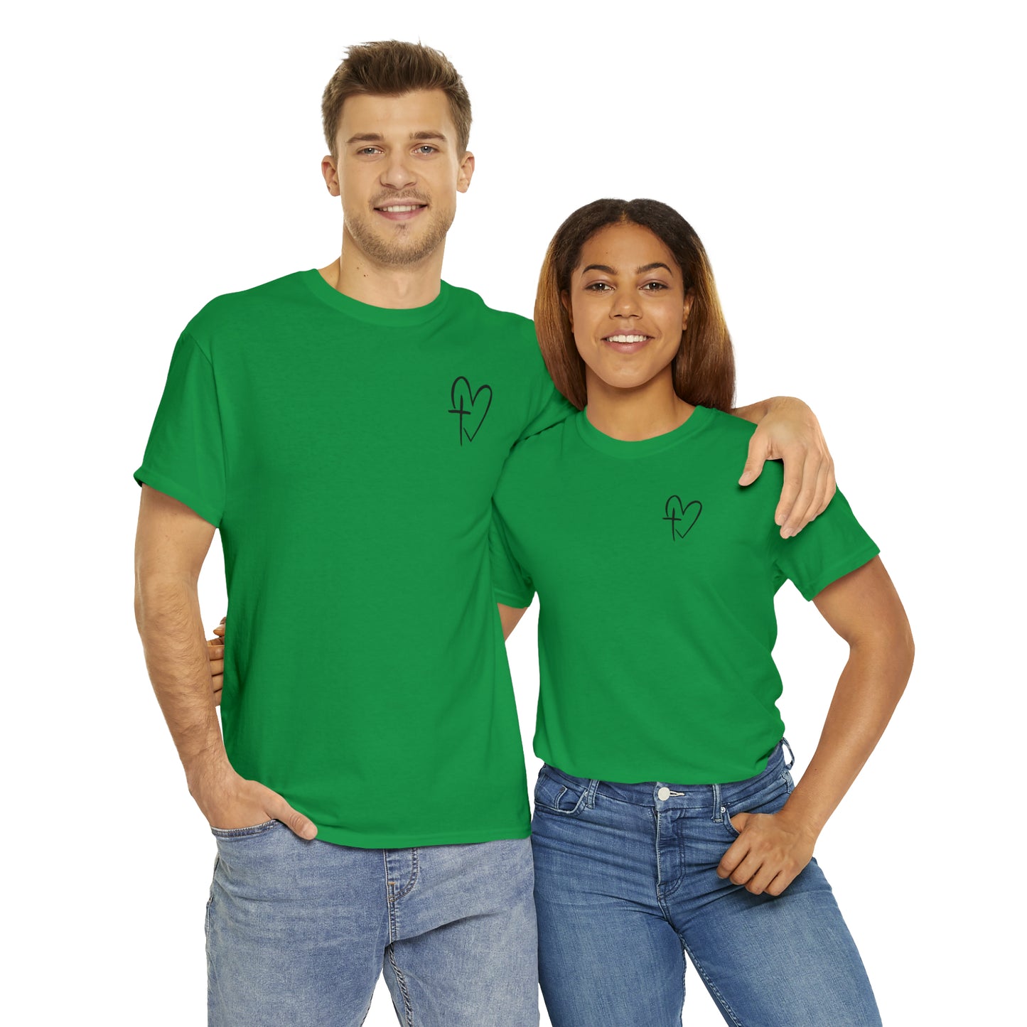 Believe In God's Love Unisex Heavy Cotton Tee - Prominent StylS of Sorts- PSS!