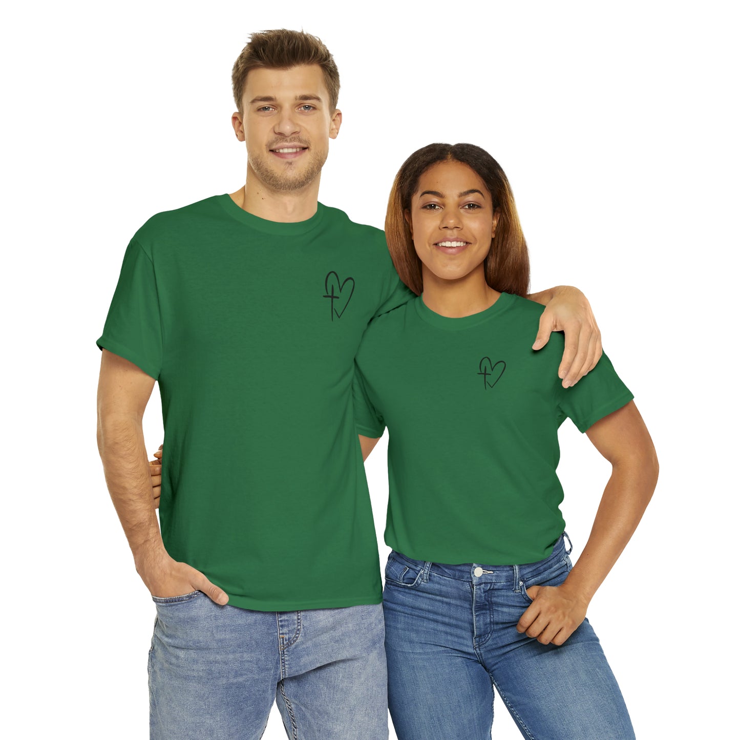 Believe In God's Love Unisex Heavy Cotton Tee - Prominent StylS of Sorts- PSS!