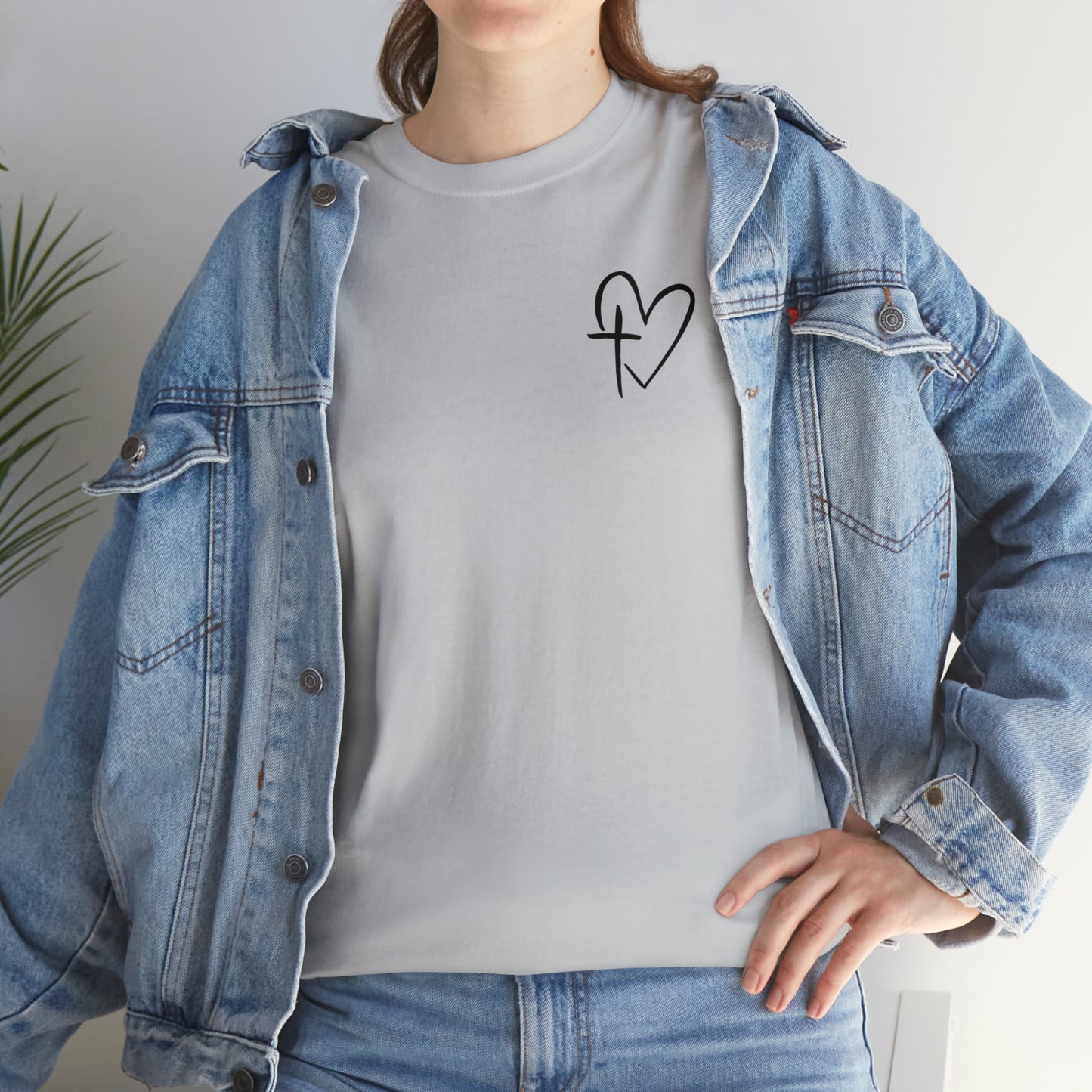 Believe In God's Love Unisex Heavy Cotton Tee - Prominent StylS of Sorts- PSS!