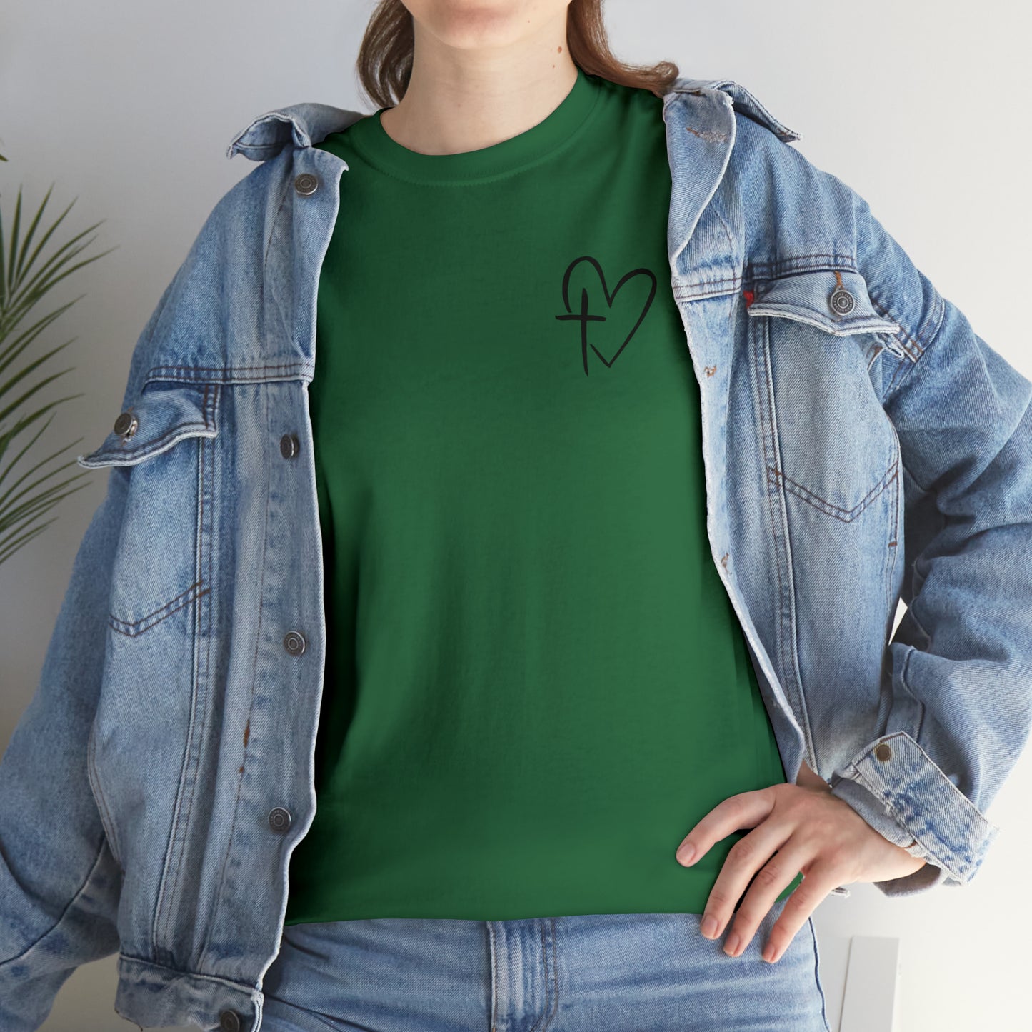 Believe In God's Love Unisex Heavy Cotton Tee - Prominent StylS of Sorts- PSS!