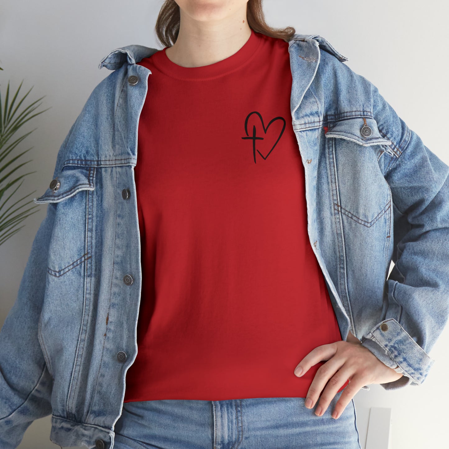 Believe In God's Love Unisex Heavy Cotton Tee - Prominent StylS of Sorts- PSS!