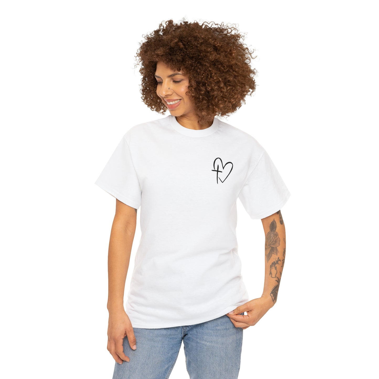 Believe In God's Love Unisex Heavy Cotton Tee - Prominent StylS of Sorts- PSS!