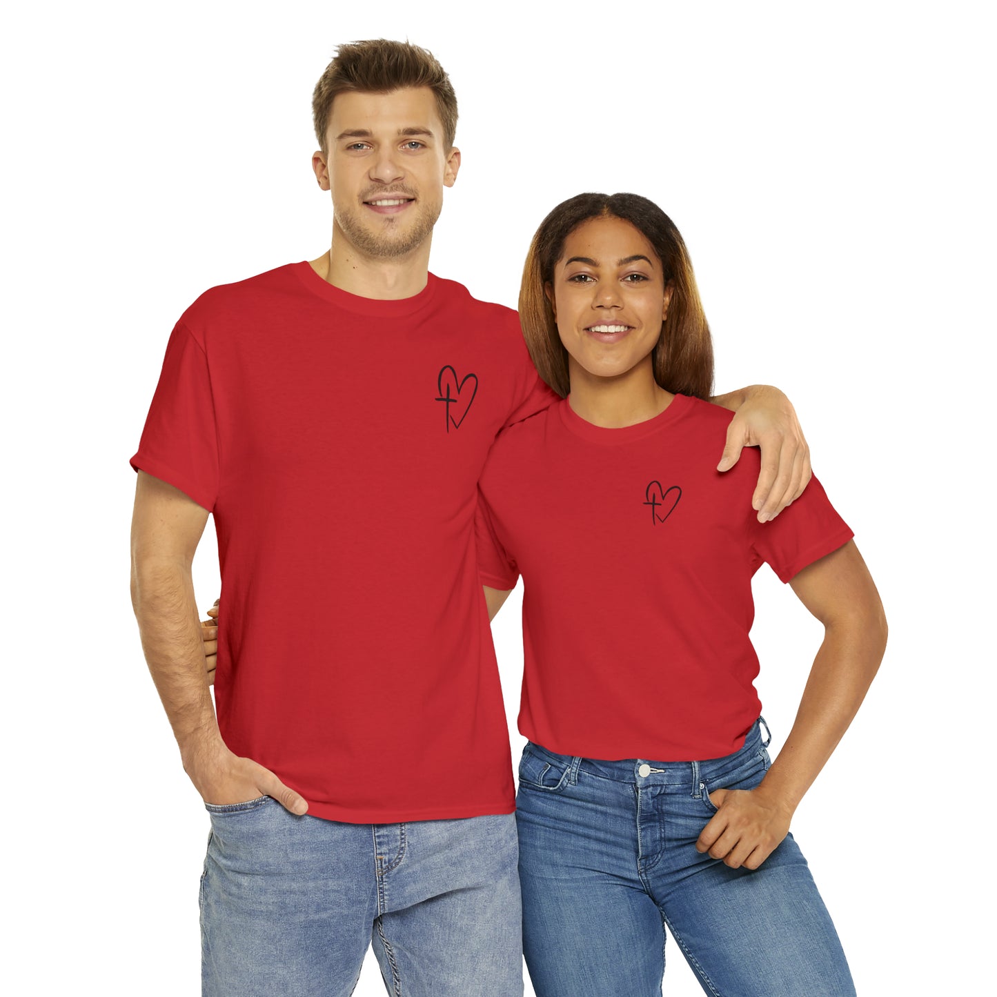 Believe In God's Love Unisex Heavy Cotton Tee - Prominent StylS of Sorts- PSS!