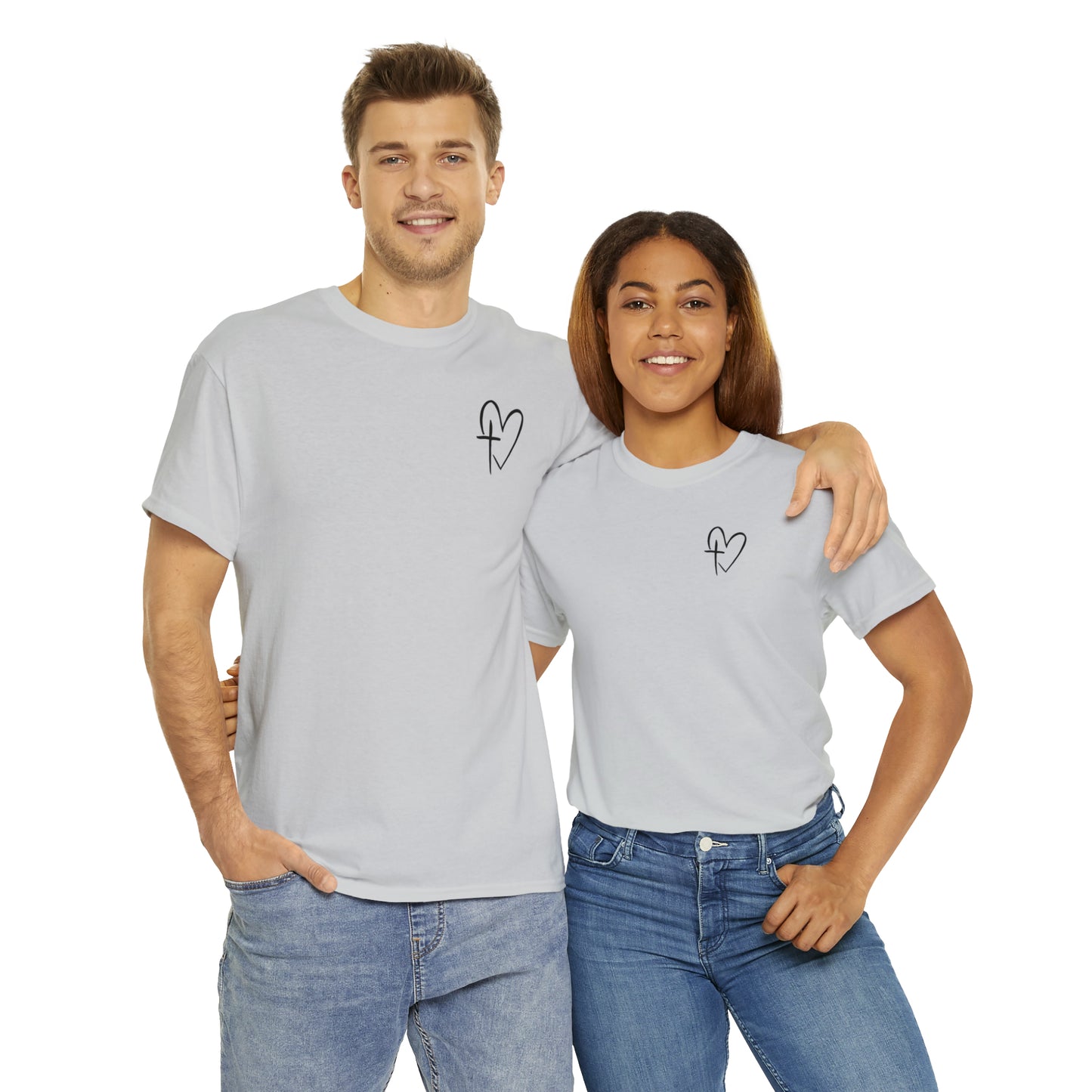 Believe In God's Love Unisex Heavy Cotton Tee - Prominent StylS of Sorts- PSS!