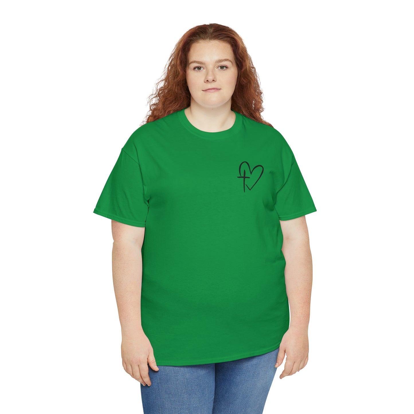 Believe In God's Love Unisex Heavy Cotton Tee - Prominent StylS of Sorts- PSS!
