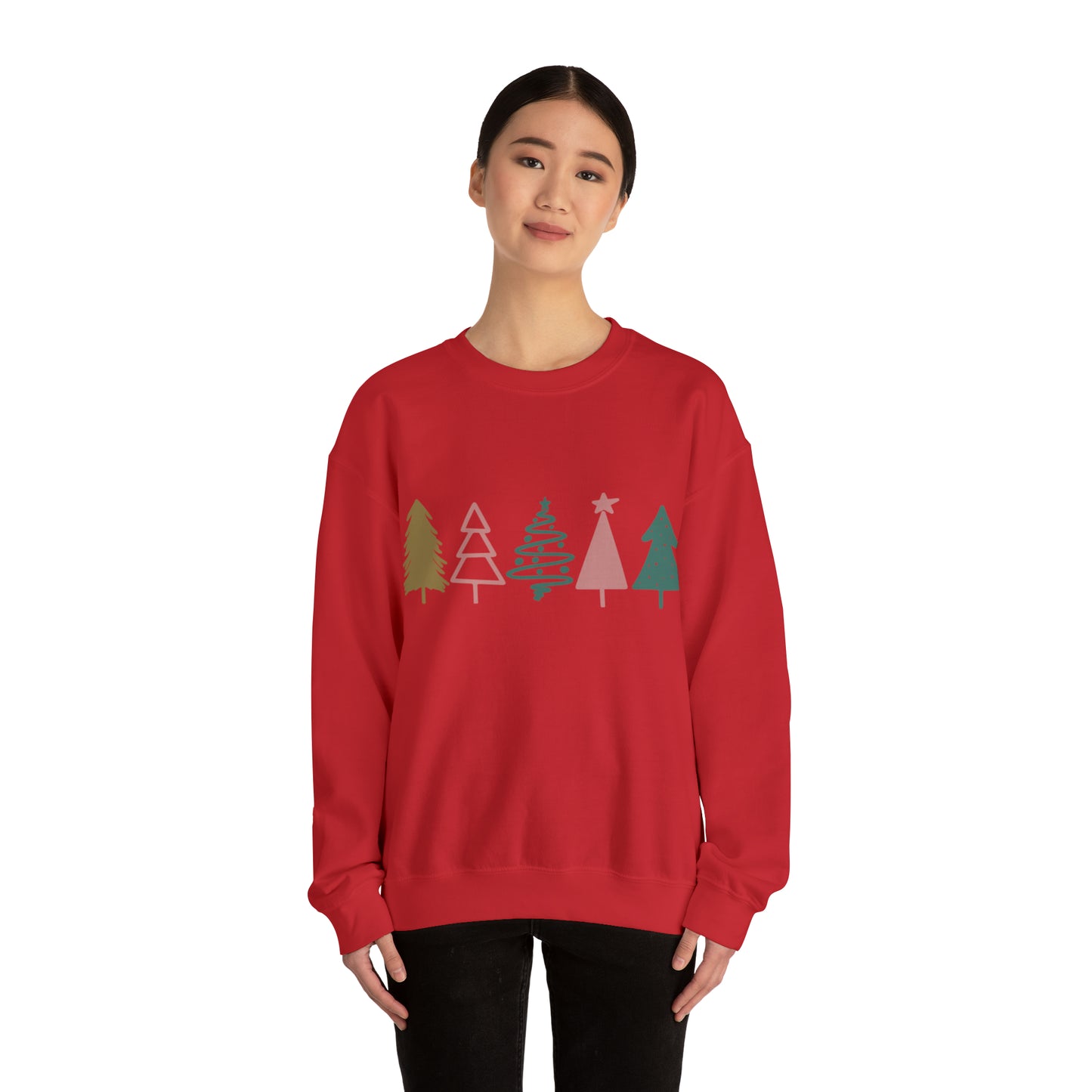 Unisex Boho Christmas Crewneck Sweatshirt - Prominent Styles of Sorts- PSS!