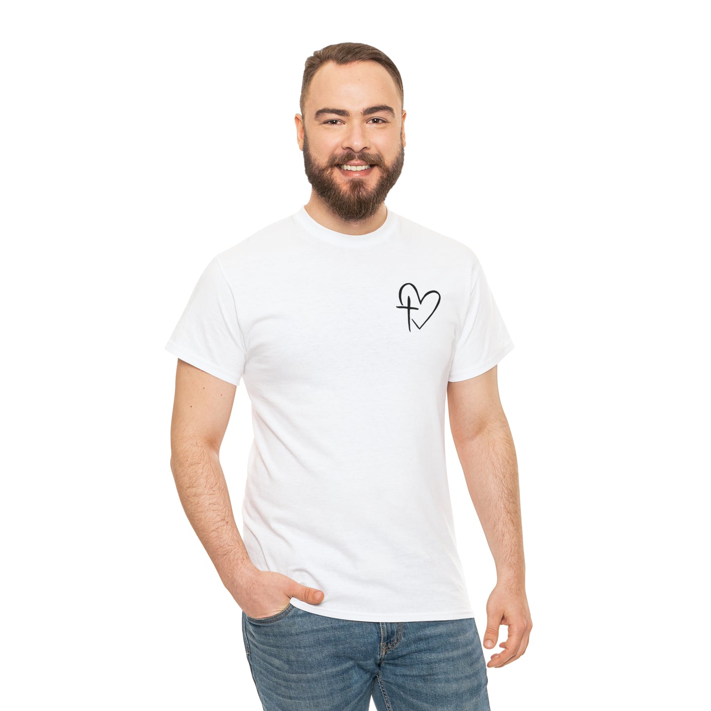 Believe In God's Love Unisex Heavy Cotton Tee - Prominent StylS of Sorts- PSS!