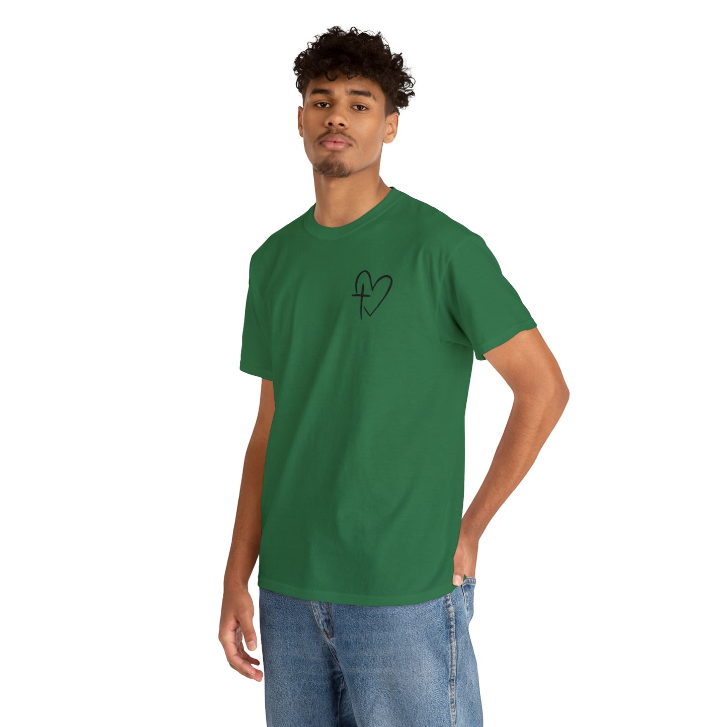 Believe In God's Love Unisex Heavy Cotton Tee - Prominent StylS of Sorts- PSS!