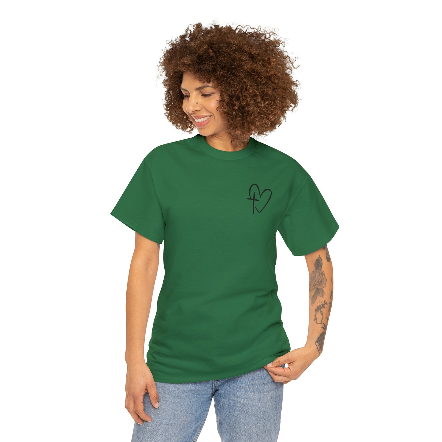 Believe In God's Love Unisex Heavy Cotton Tee - Prominent StylS of Sorts- PSS!
