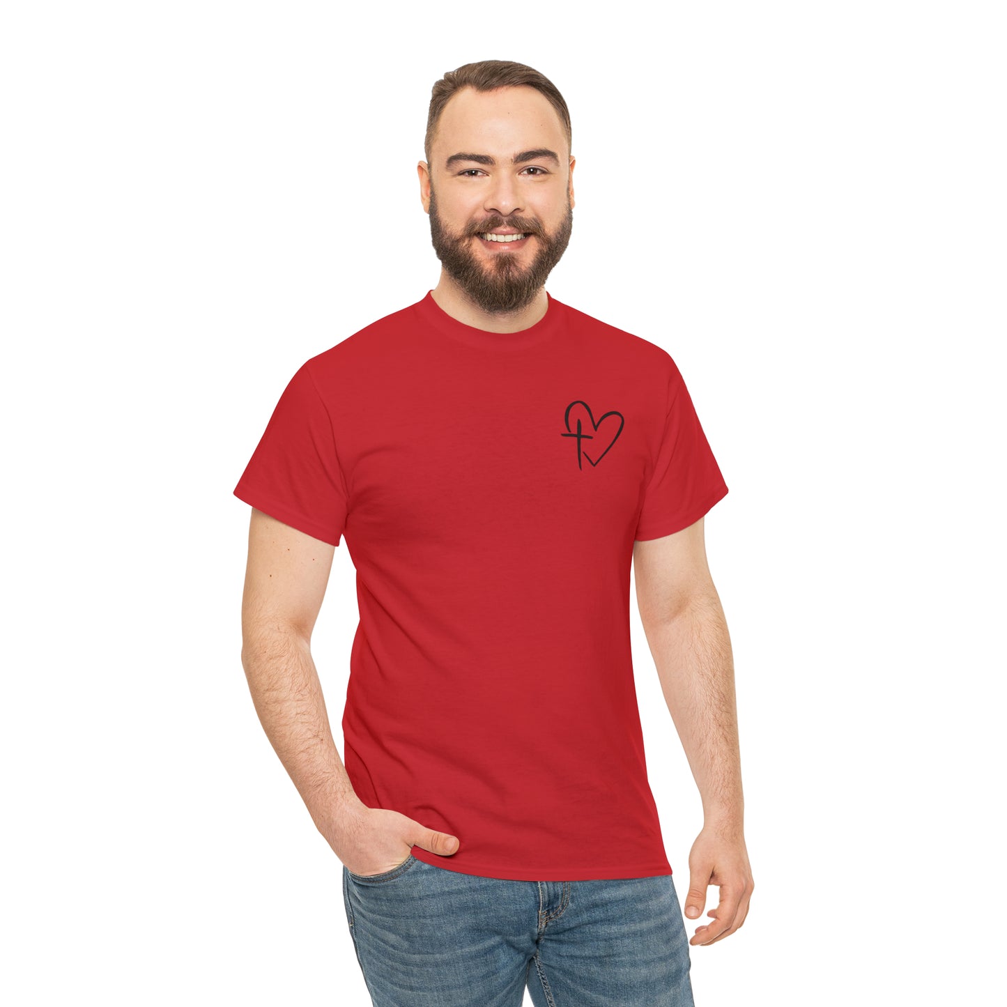 Believe In God's Love Unisex Heavy Cotton Tee - Prominent StylS of Sorts- PSS!