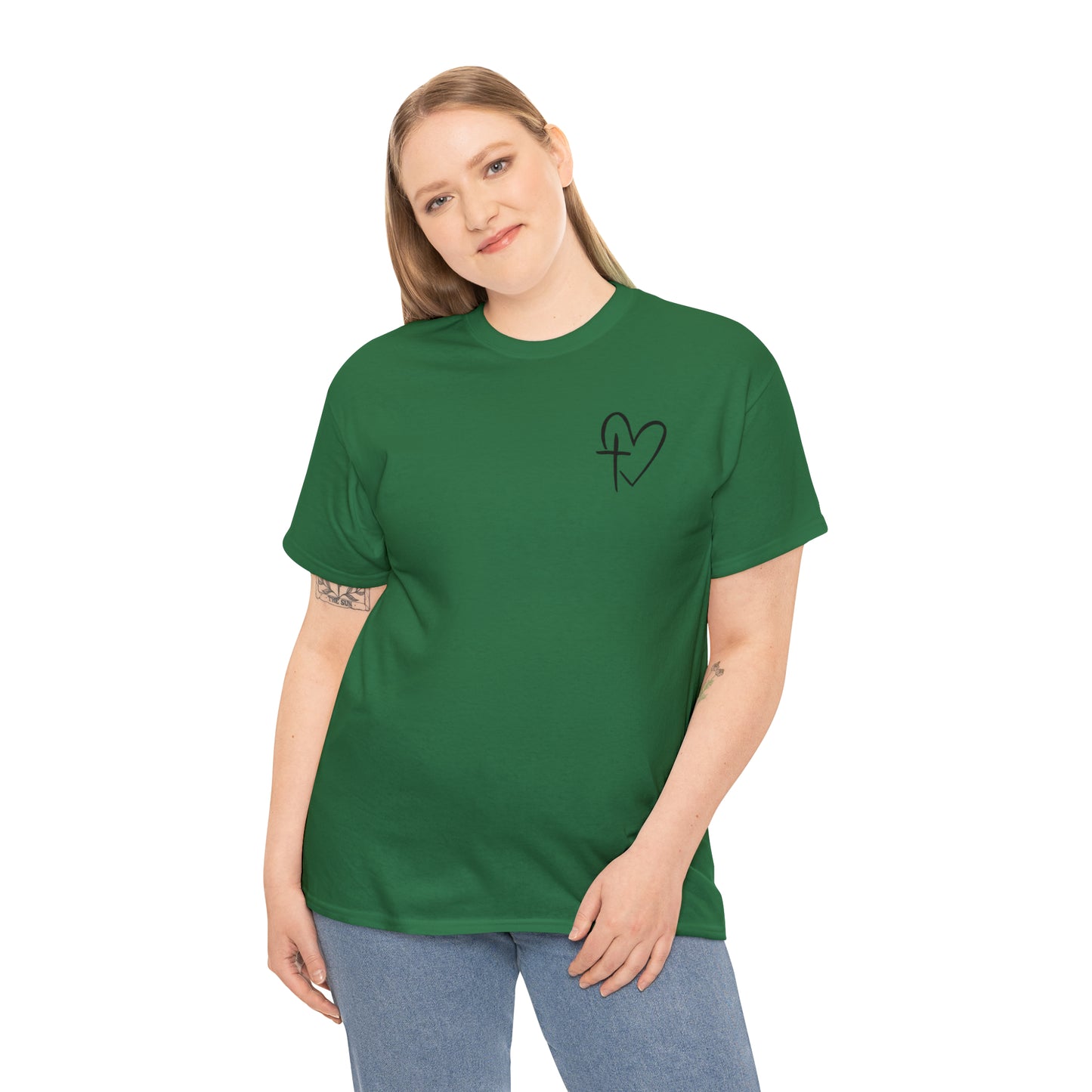 Believe In God's Love Unisex Heavy Cotton Tee - Prominent StylS of Sorts- PSS!