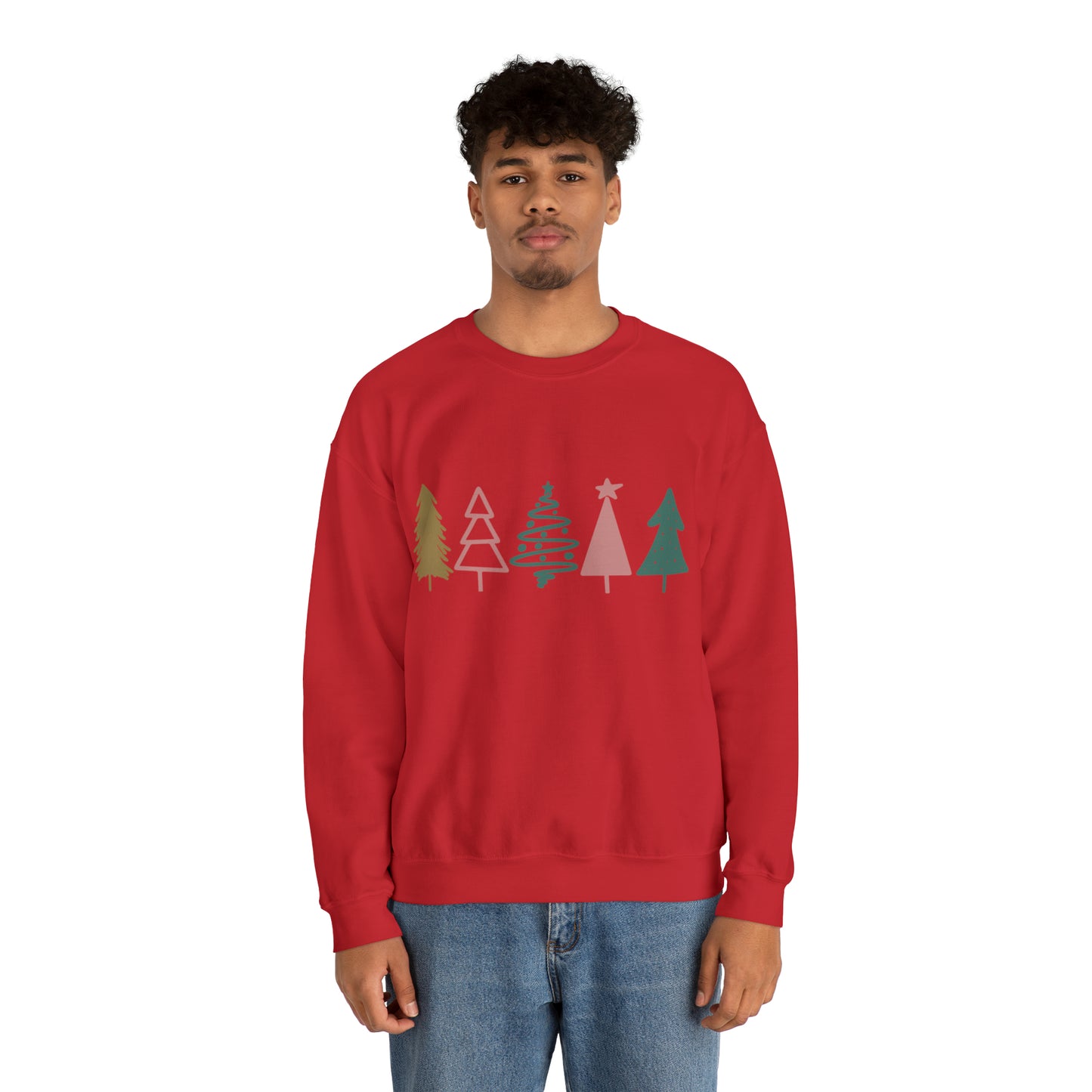 Unisex Boho Christmas Crewneck Sweatshirt - Prominent Styles of Sorts- PSS!