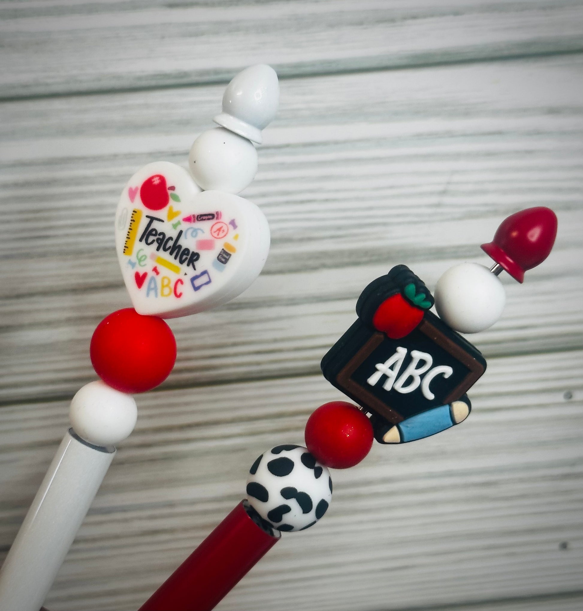 Silicon Focal Beadable, Retractable, Refillable Custom Ink Pens