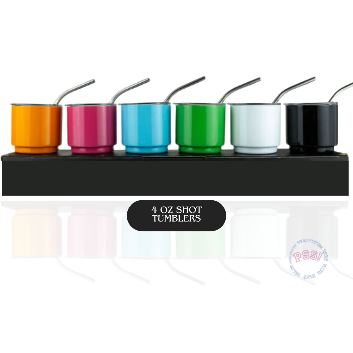4 oz Mini Stainless Steel Tumblers