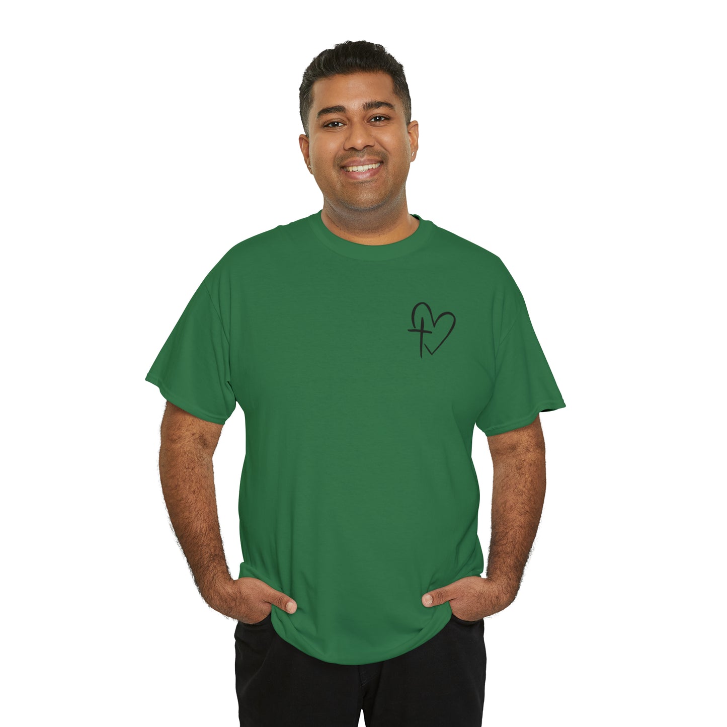 Believe In God's Love Unisex Heavy Cotton Tee - Prominent StylS of Sorts- PSS!