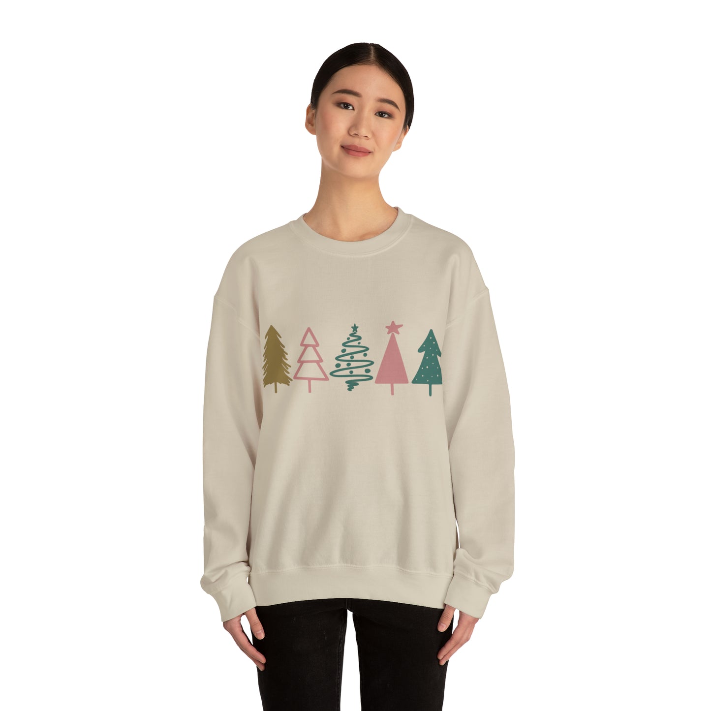 Unisex Boho Christmas Crewneck Sweatshirt - Prominent Styles of Sorts- PSS!