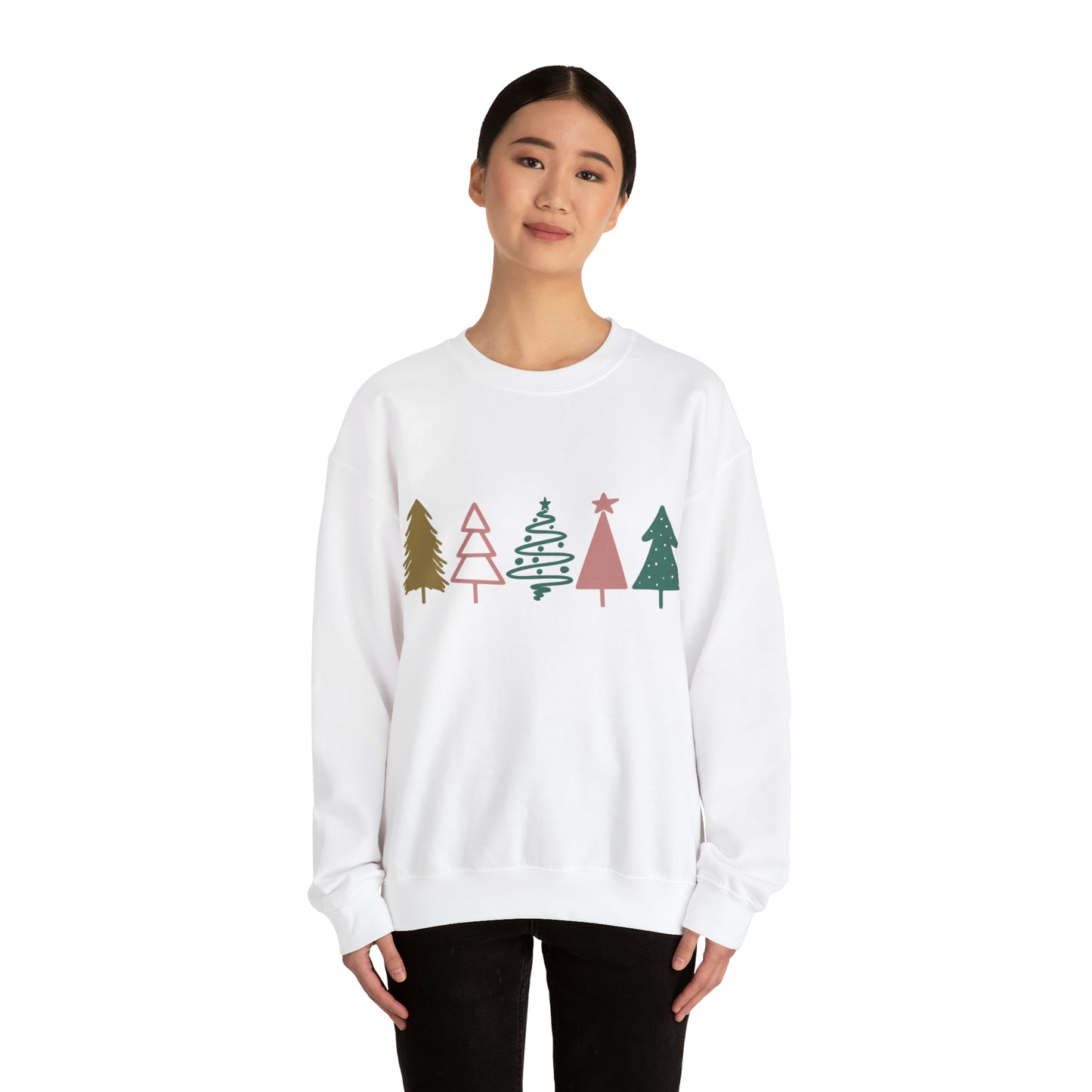 Unisex Boho Christmas Crewneck Sweatshirt - Prominent Styles of Sorts- PSS!