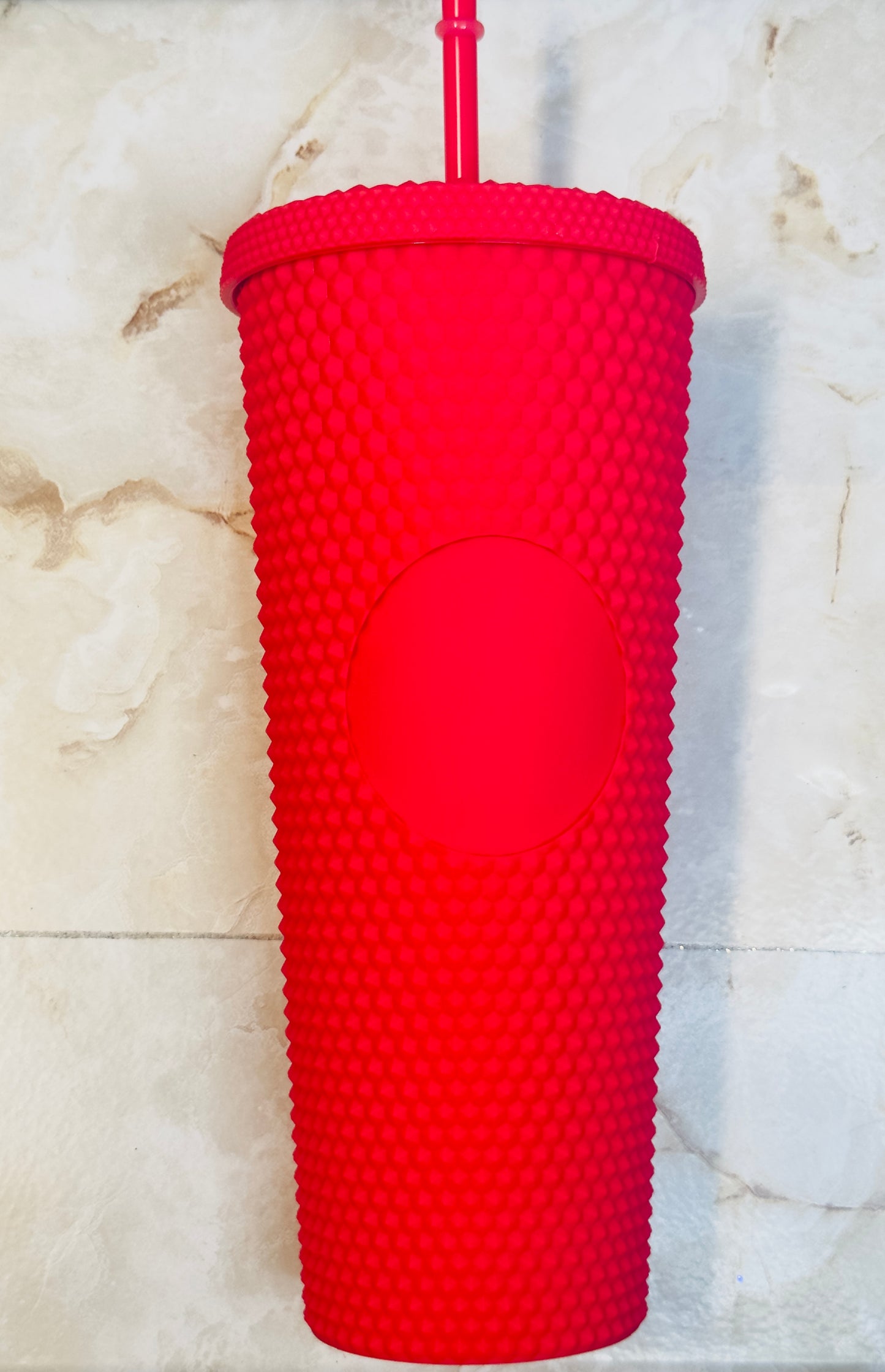 24oz Stud Tumbler Red
