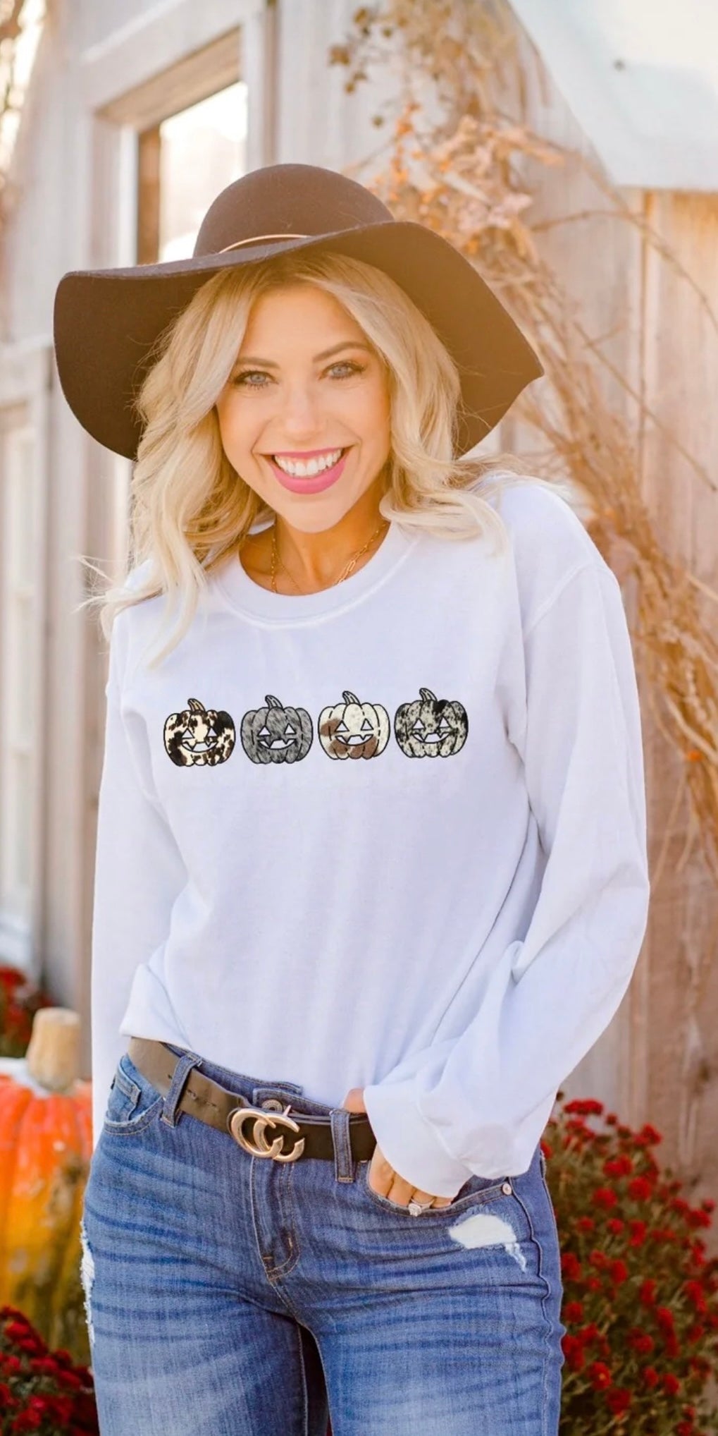 Pumpkin Patch Women T-shirt - Keep Prominent Boutique
