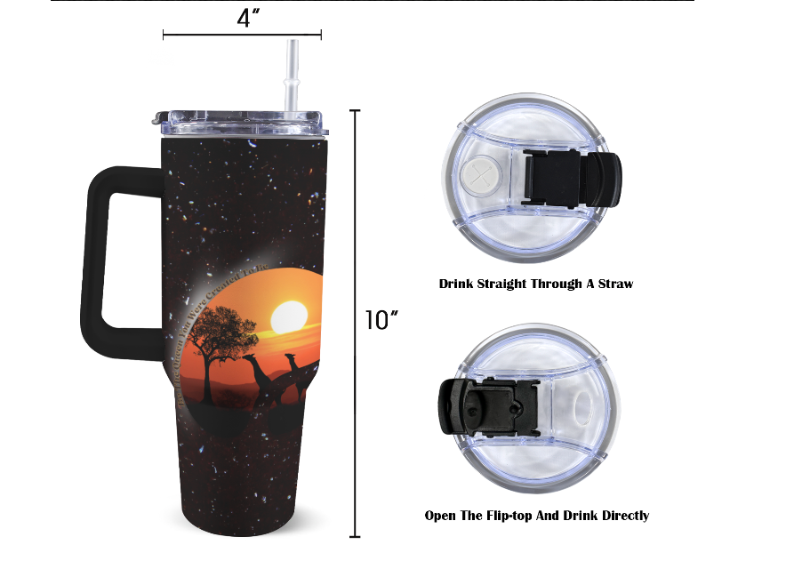 Safari Stronger Than You Think 40OZ Tumbler