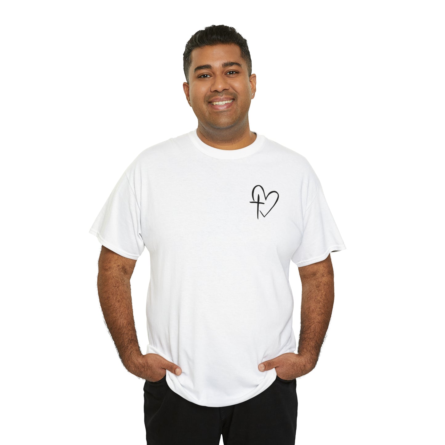Believe In God's Love Unisex Heavy Cotton Tee - Prominent StylS of Sorts- PSS!