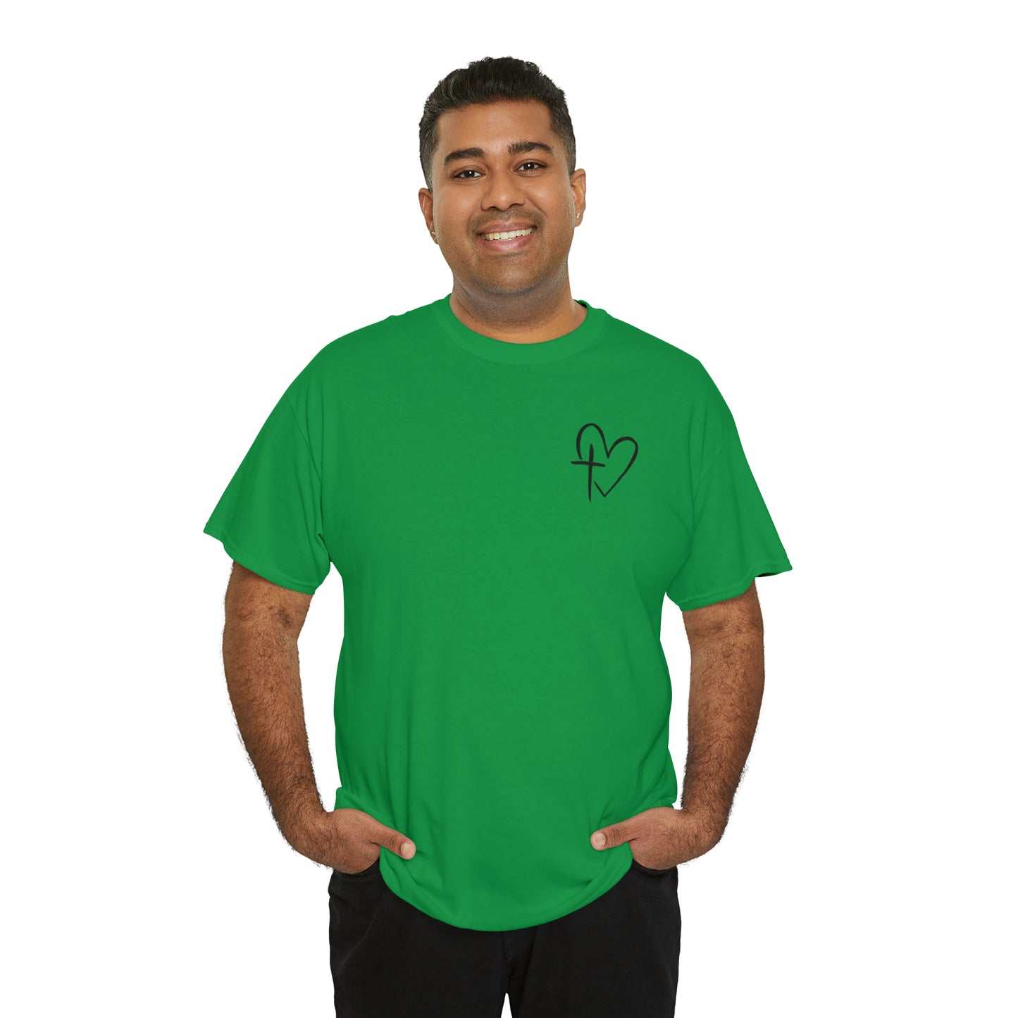 Believe In God's Love Unisex Heavy Cotton Tee - Prominent StylS of Sorts- PSS!