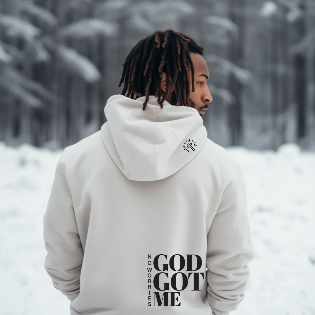 No Worries God Got Me Sweatershirt, God Got Me Hoodie, Unisex Comfort-Fit Crewneck Sweater