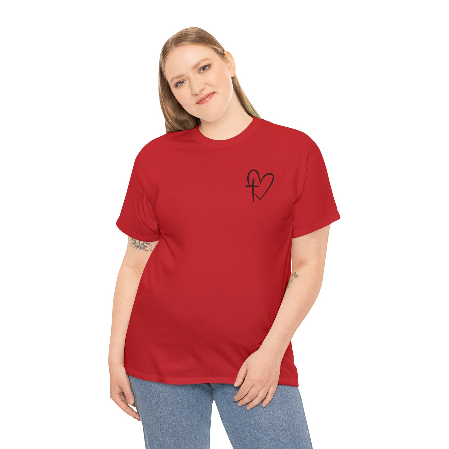 Believe In God's Love Unisex Heavy Cotton Tee - Prominent StylS of Sorts- PSS!