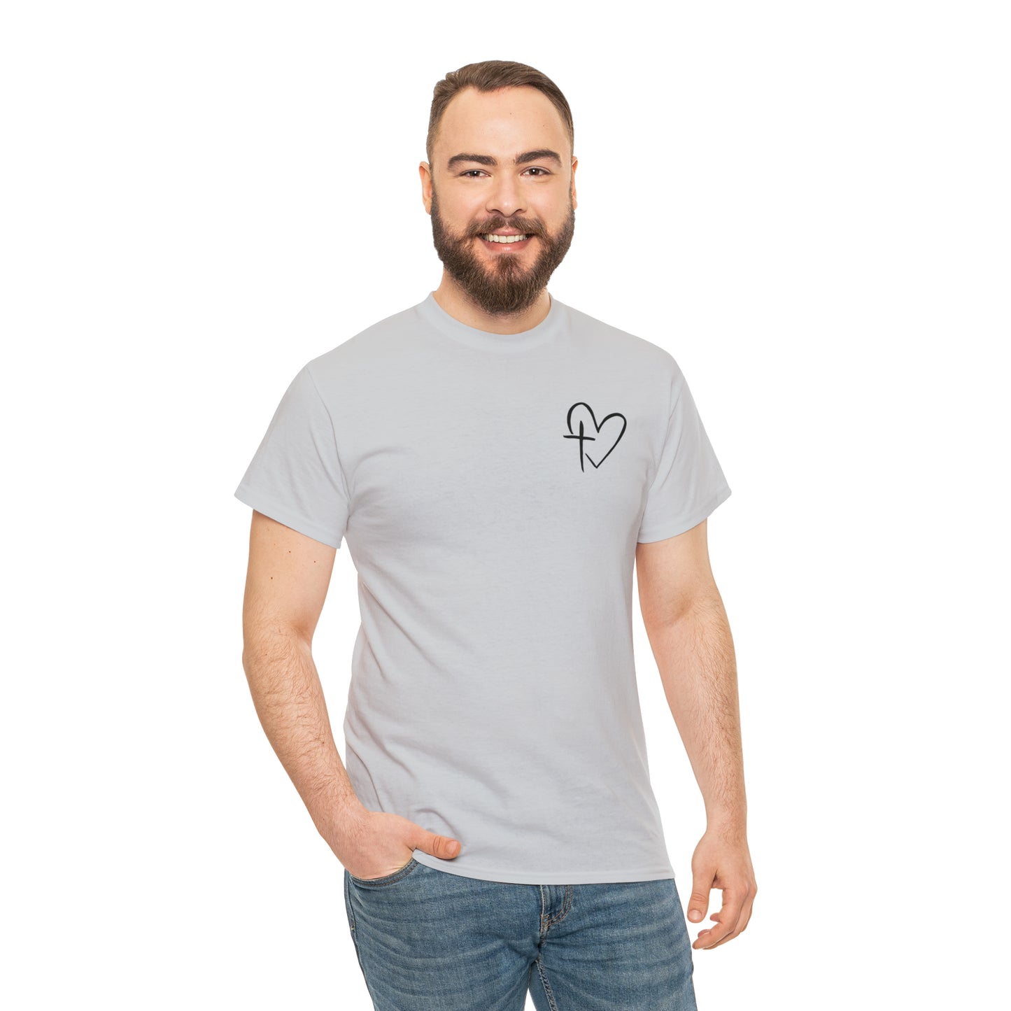 Believe In God's Love Unisex Heavy Cotton Tee - Prominent StylS of Sorts- PSS!