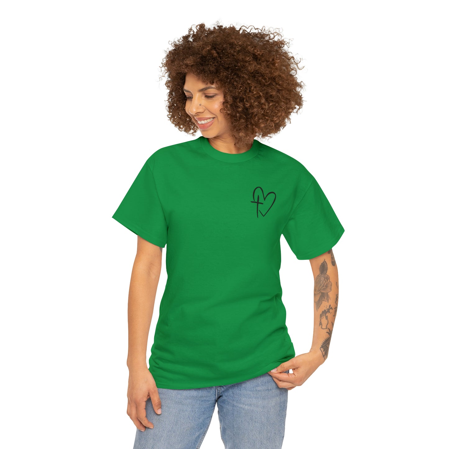 Believe In God's Love Unisex Heavy Cotton Tee - Prominent StylS of Sorts- PSS!
