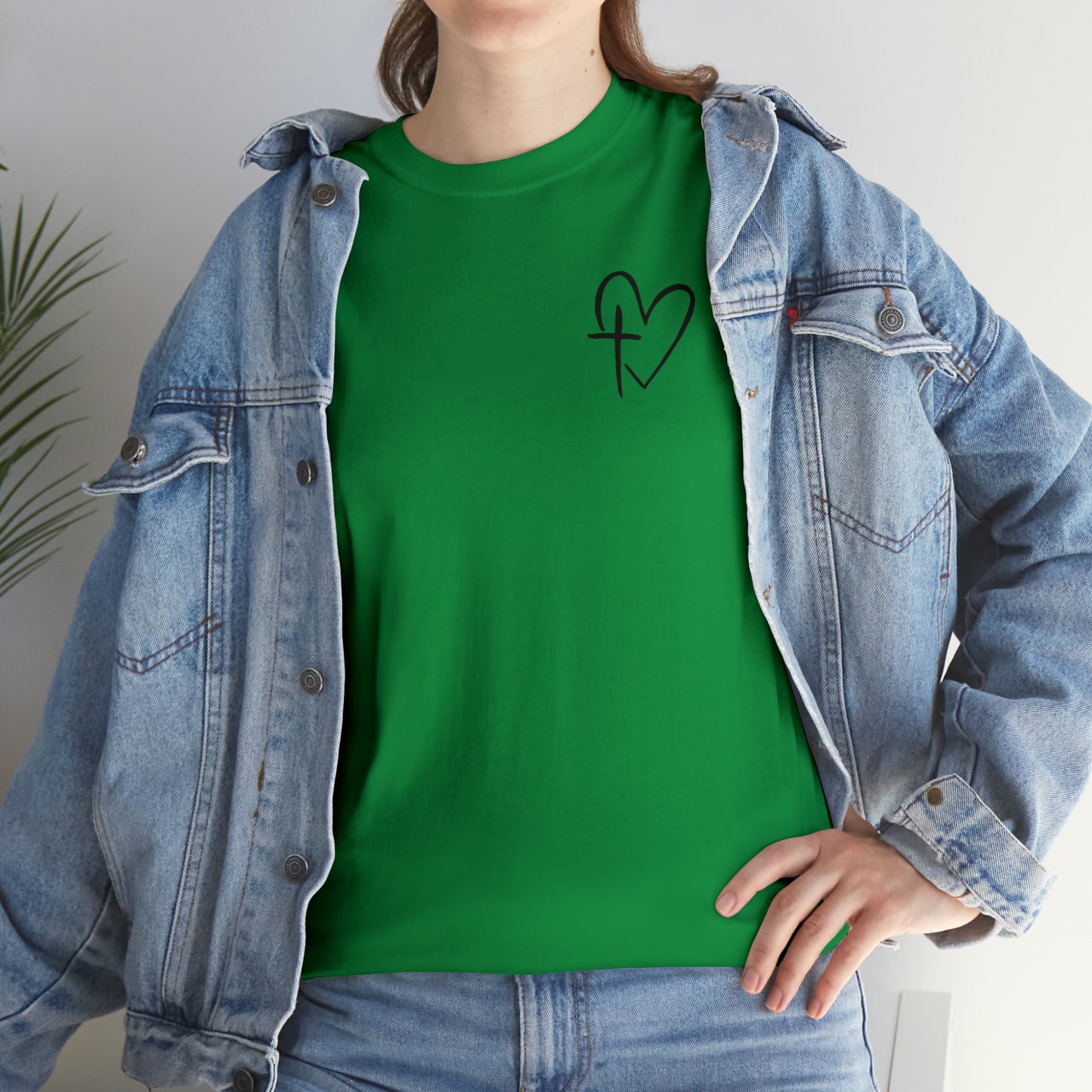 Believe In God's Love Unisex Heavy Cotton Tee - Prominent StylS of Sorts- PSS!