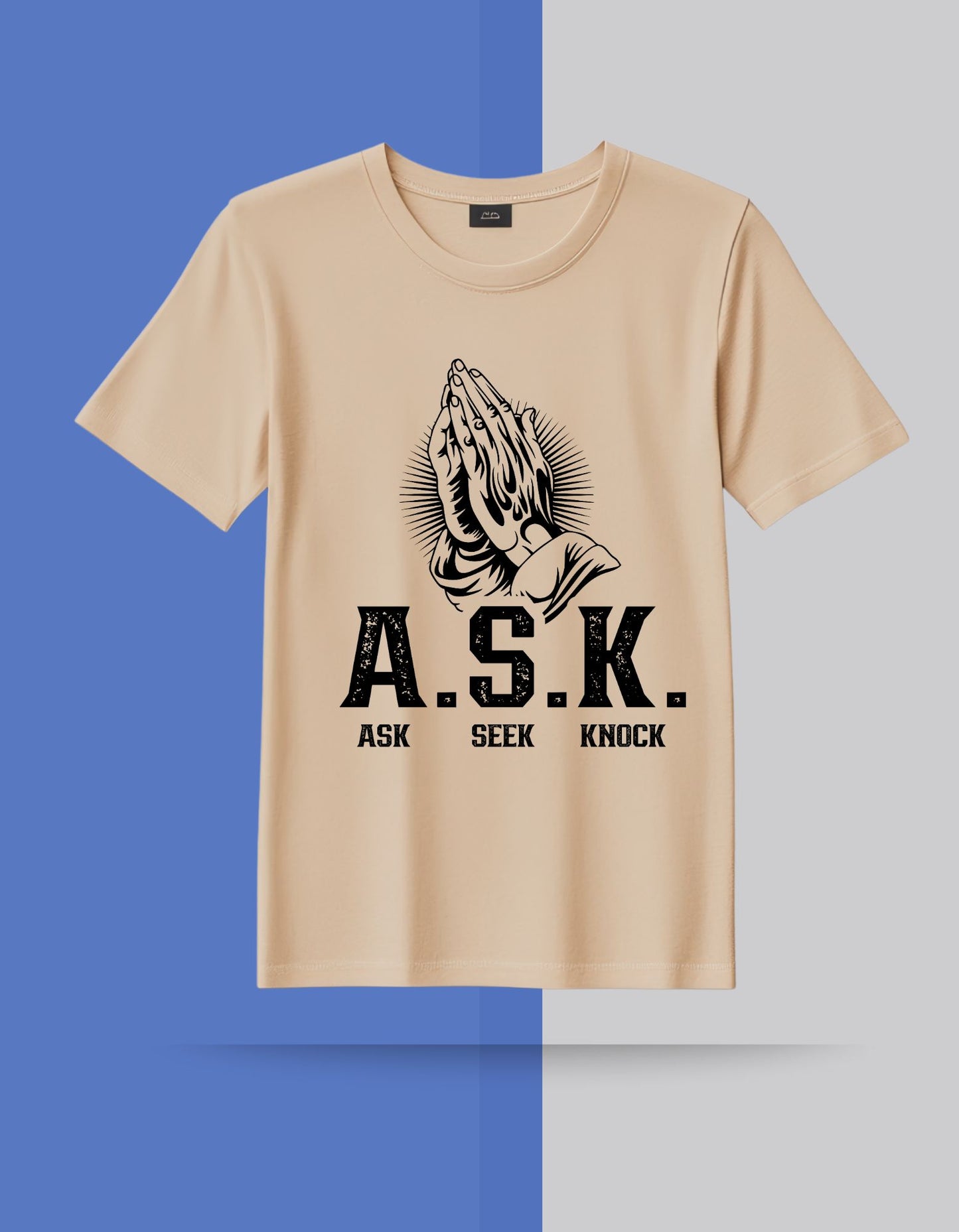 ASK -Ask Seek Knock Christian Apparel Unisex T-shirt