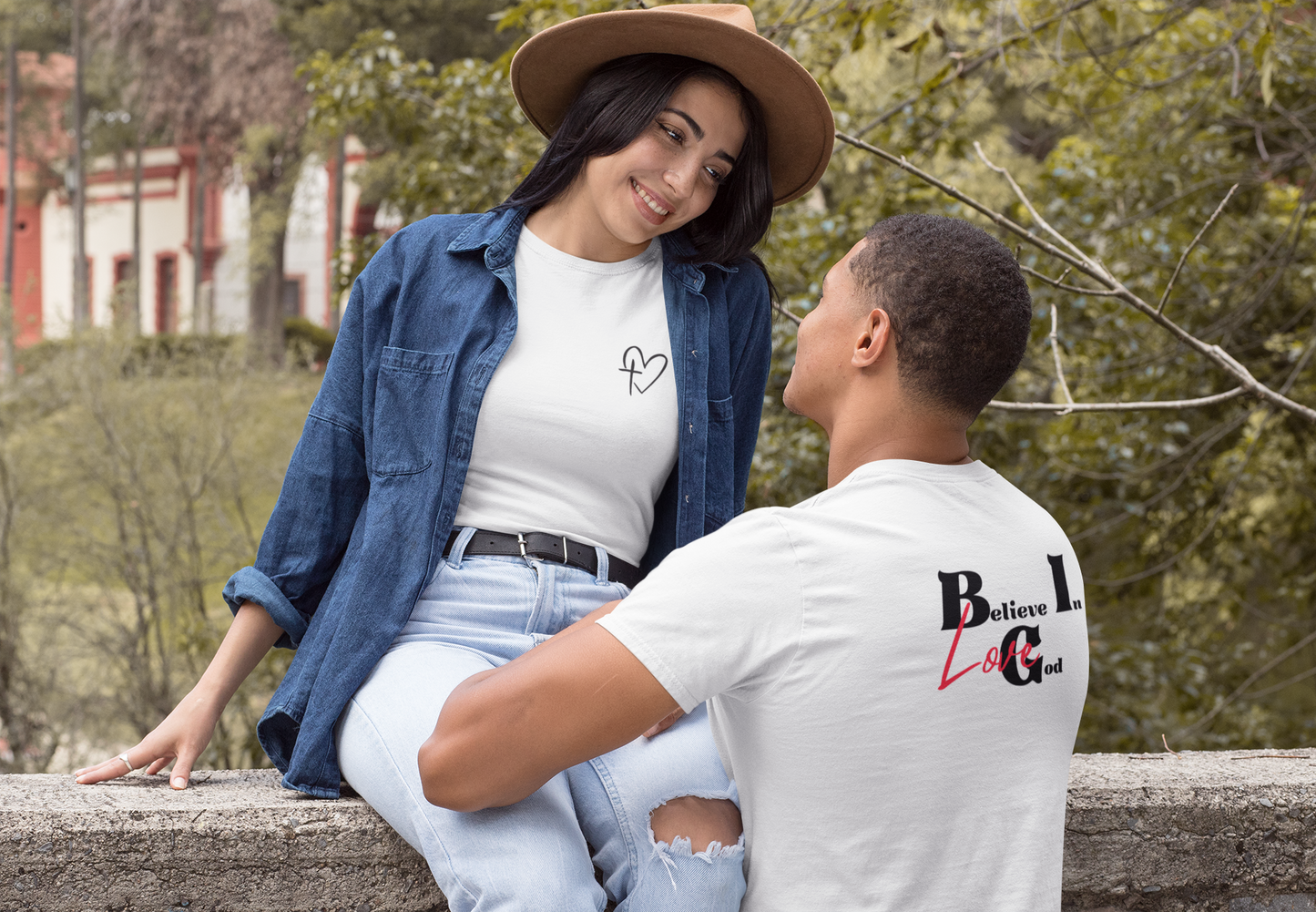 Believe In God's Love Unisex Heavy Cotton Tee - Prominent StylS of Sorts- PSS!