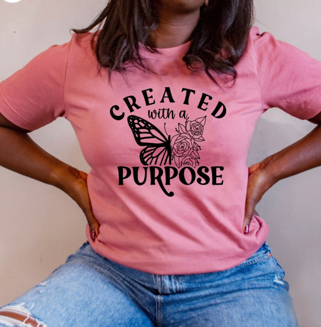 Created with a Purpose Women T-shirt