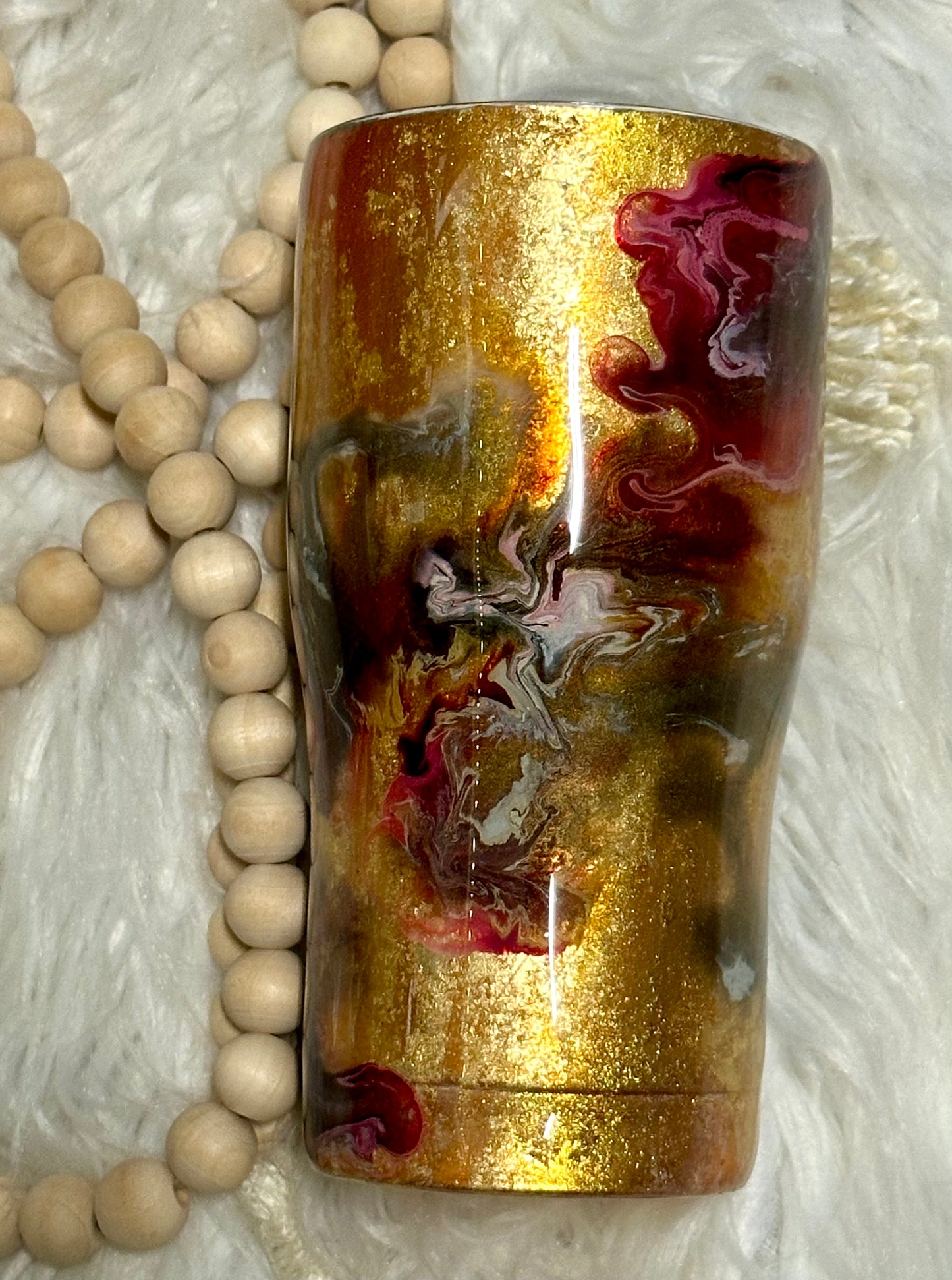 Steampunk Vintage Tumbler, 20 oz curve