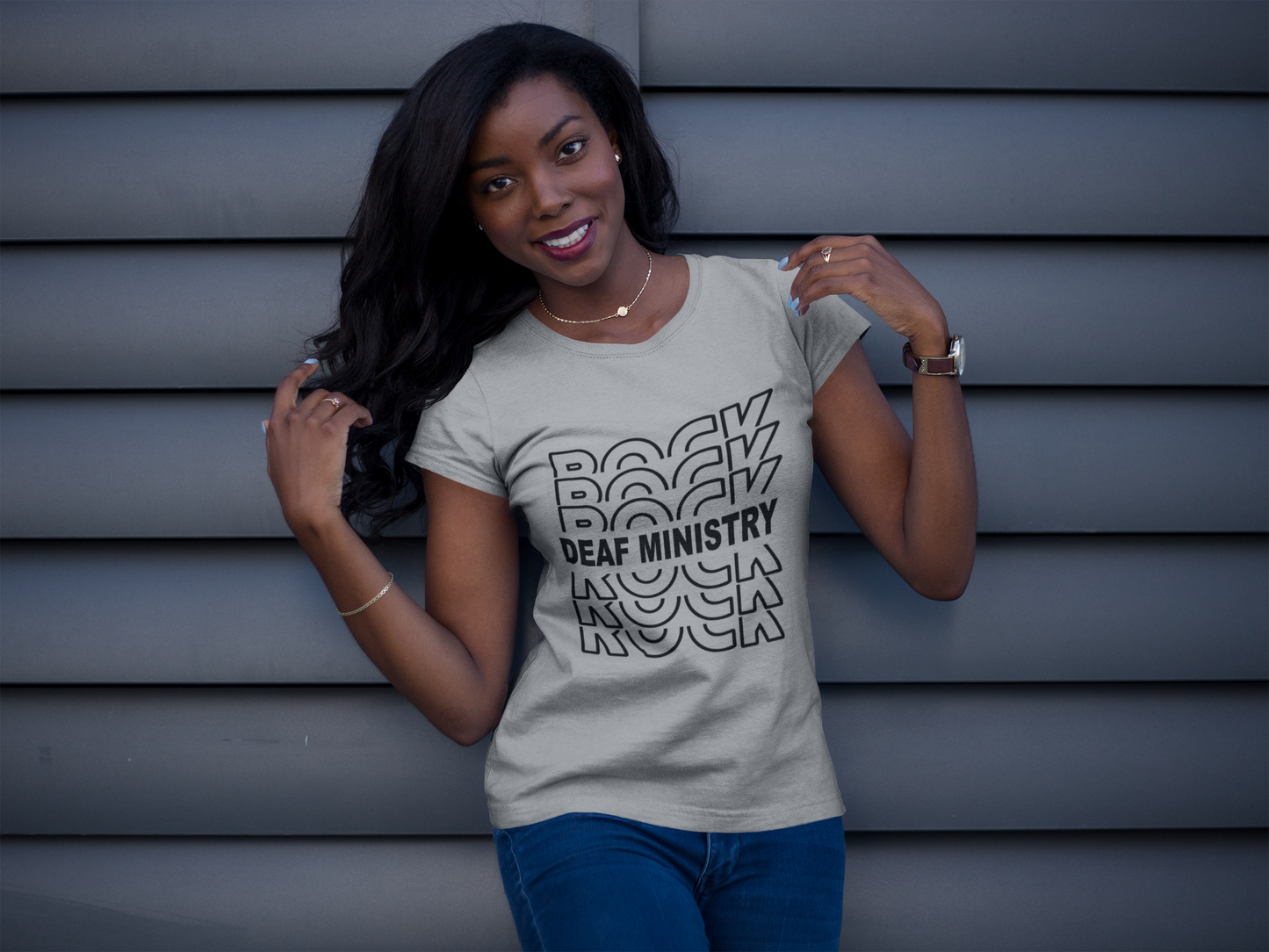 Deaf Ministry Rock T-shirt - Prominent StylS of Sorts- PSS!