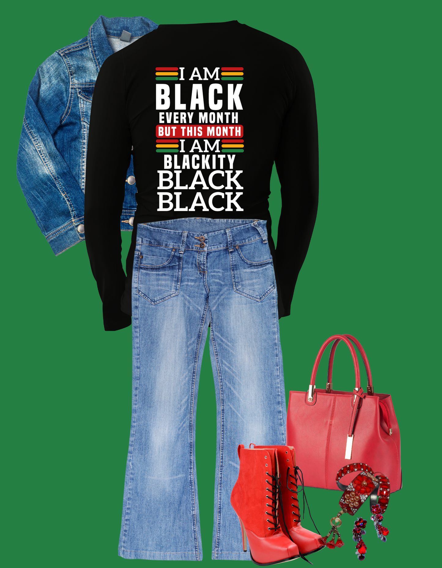 I’m Blackity Black Black T-shirt, Black History Apparel, Unisex Juneteenth Long-Sleeve Shirt