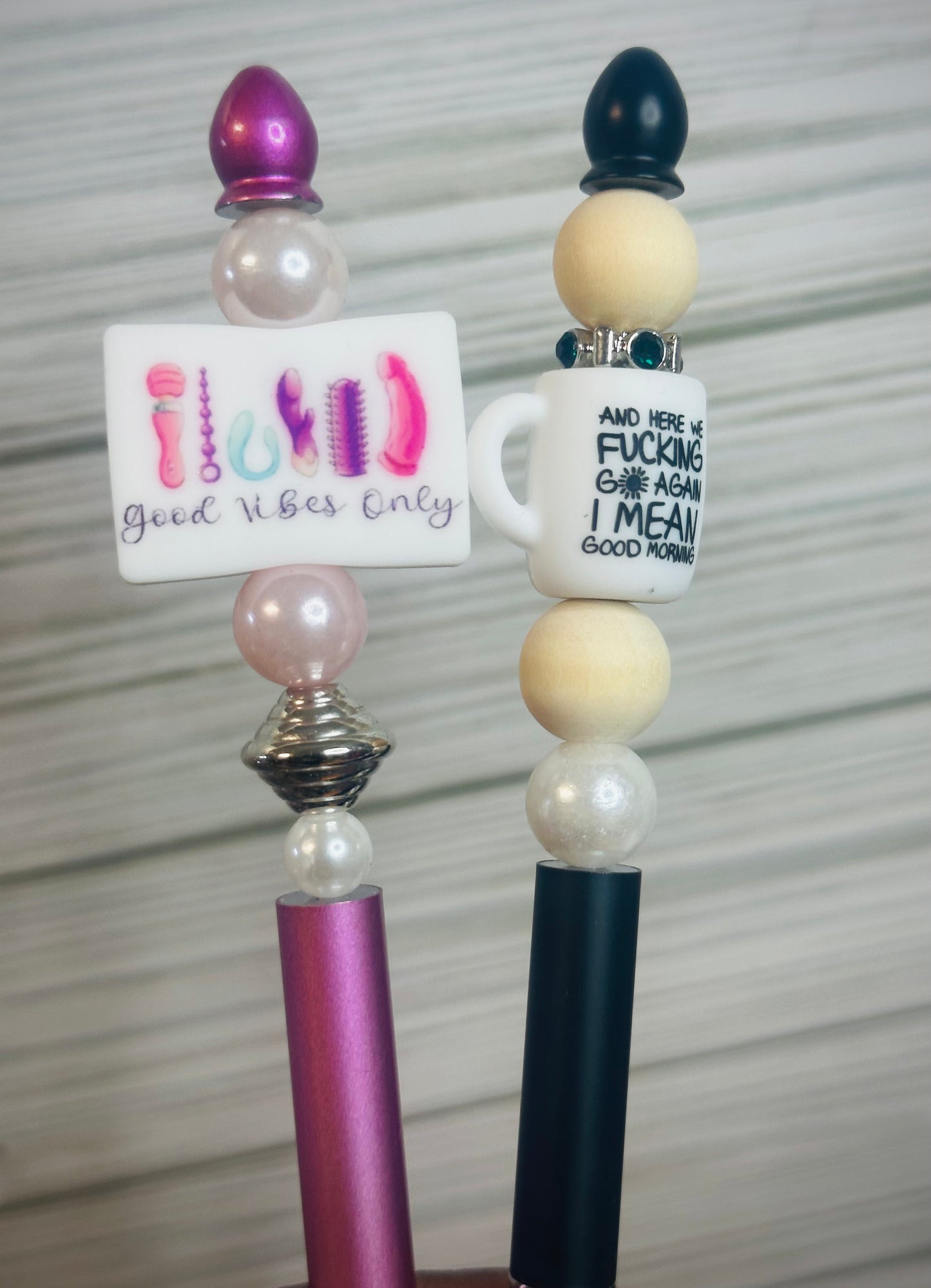 Beadable Stylus, Custom Silicon Beads