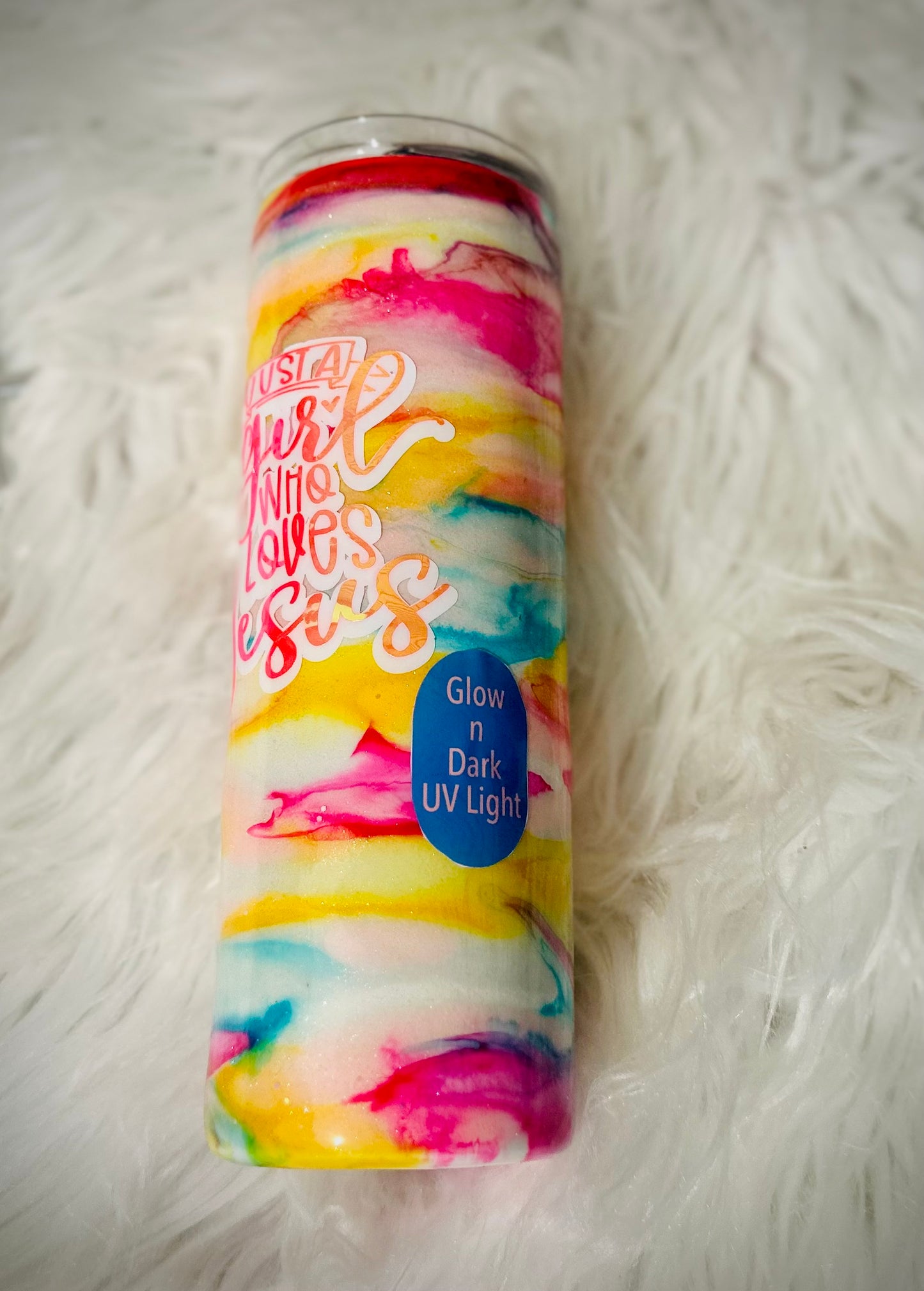 Just A Girl Who Loves Jesus 20oz Tumbler