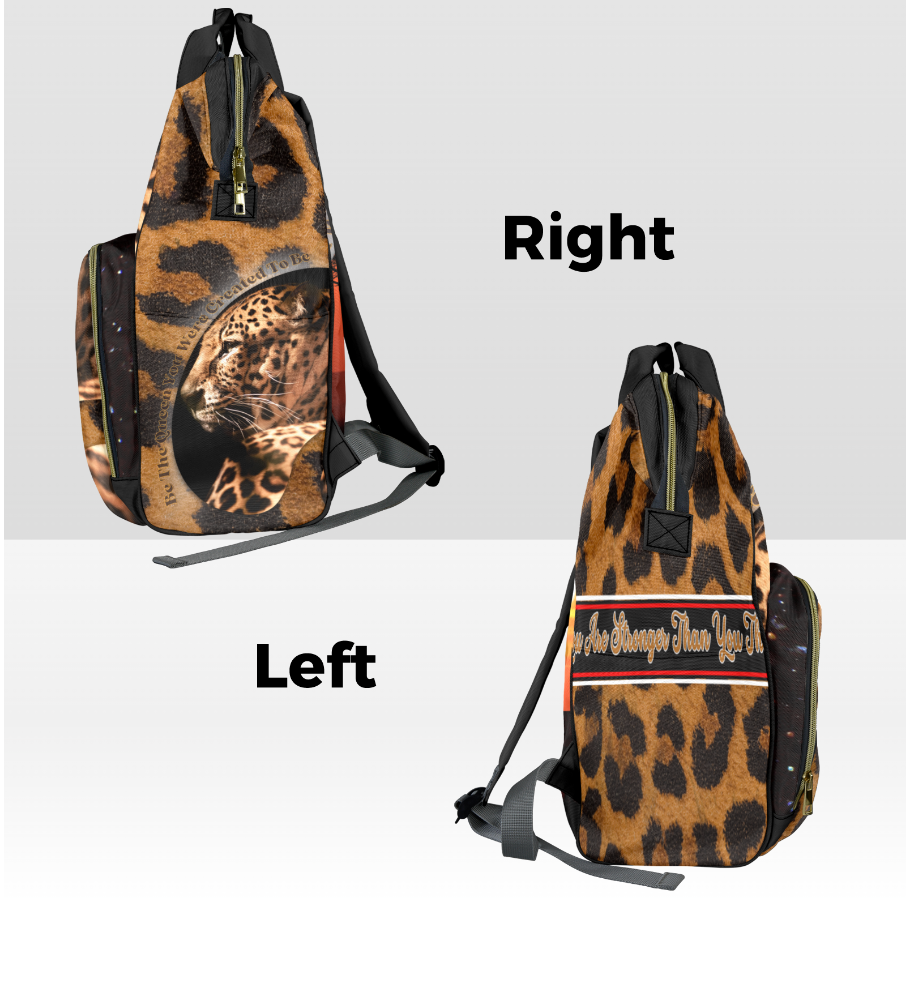 Be The Queen You Were Created To Be Versatile Backpack/Baby Bag