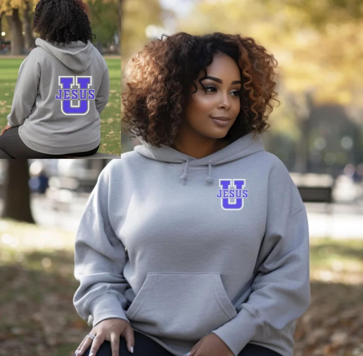 Jesus U Unisex Crewneck Sweaters - Prominent Styles of Sorts- PSS!