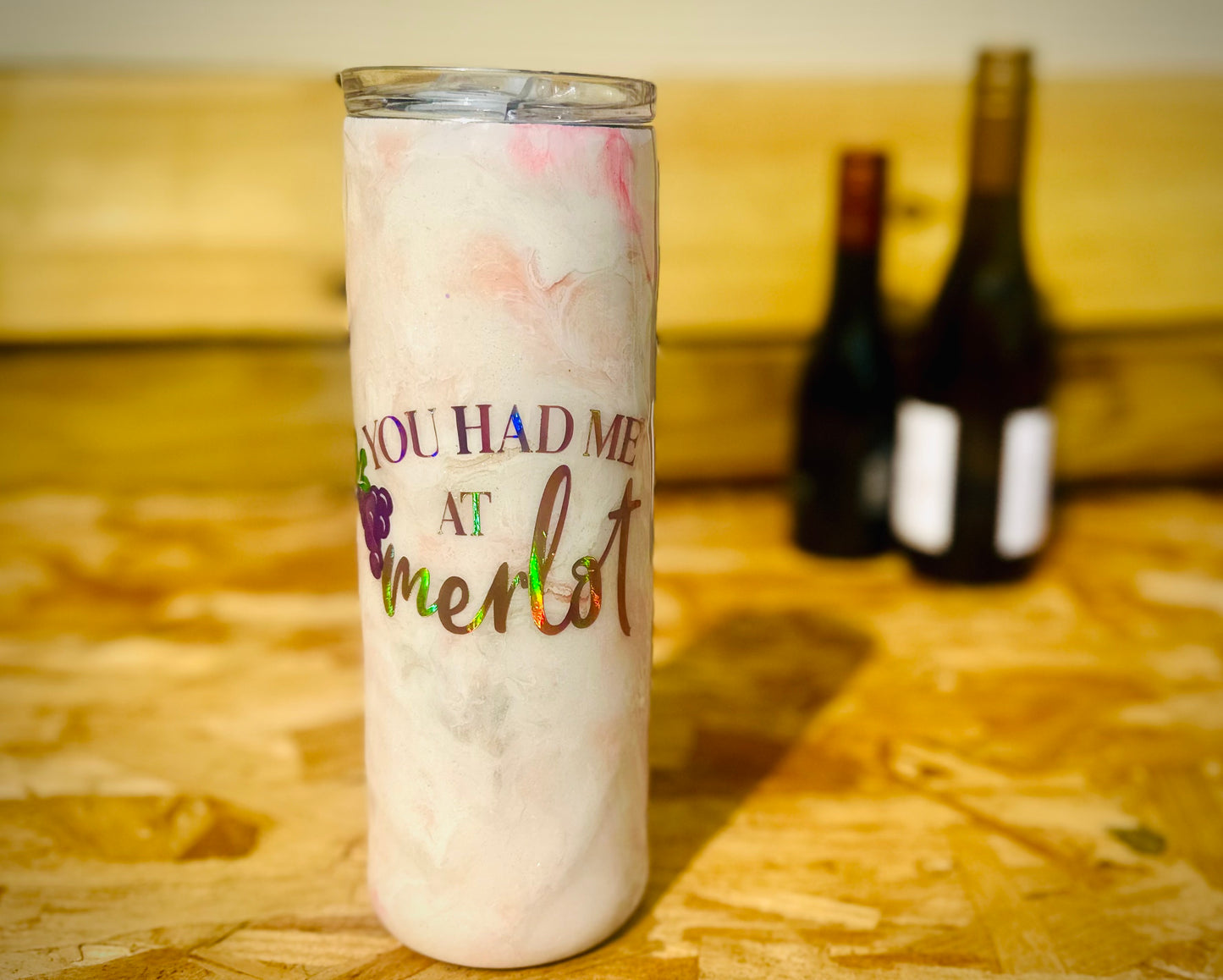 You Had Me At Merlot 20oz Tumbler - Keep Prominent Boutique