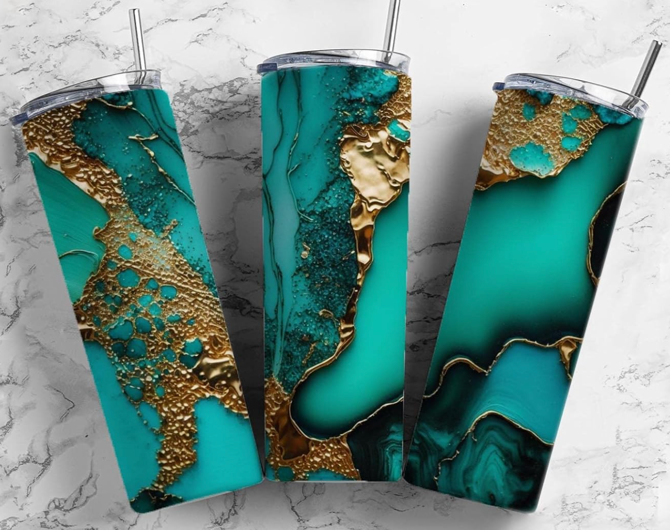 20oz Straight Tumbler with Handle