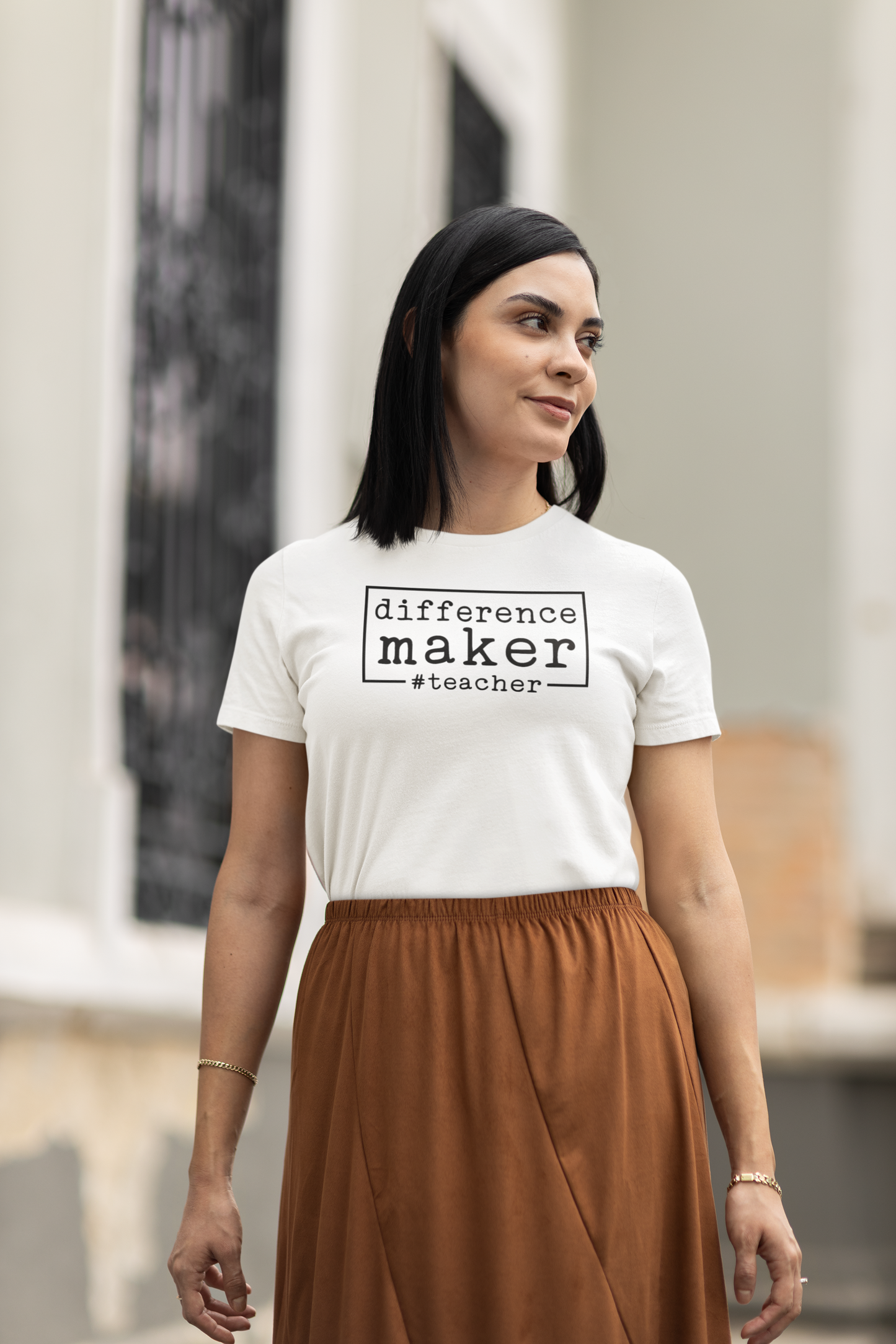 Teacher Appreciation Gift, Difference Maker Teacher T-Shirt, Unisex Teacher Apparel