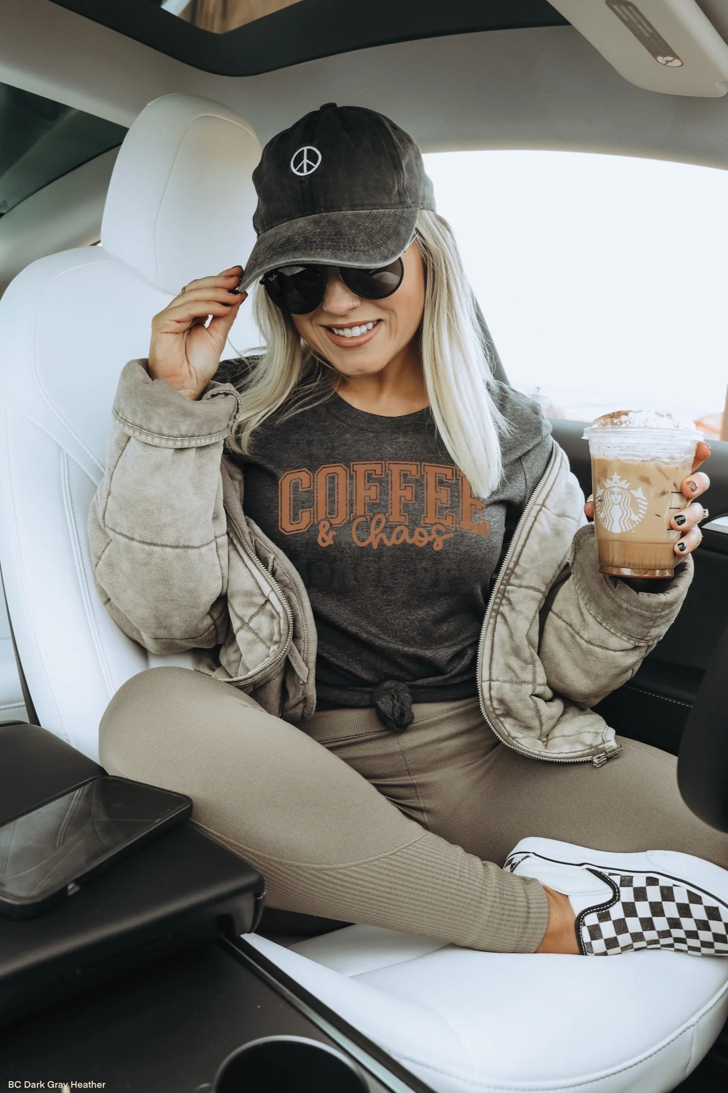 Coffee & Chaos Short Sleeve Unisex Shirt - Prominent Styles of Sorts- PSS!