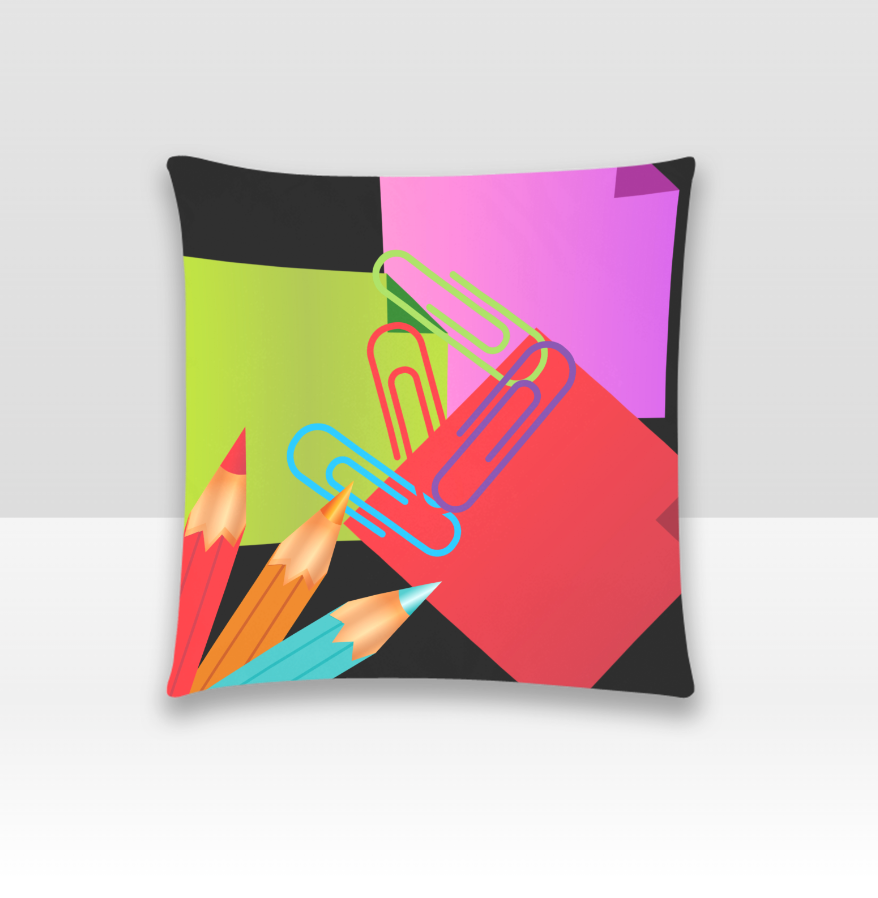 2pc Cotton Blend Couch Chic Color Pencil Pillowcases - Keep Prominent Boutique