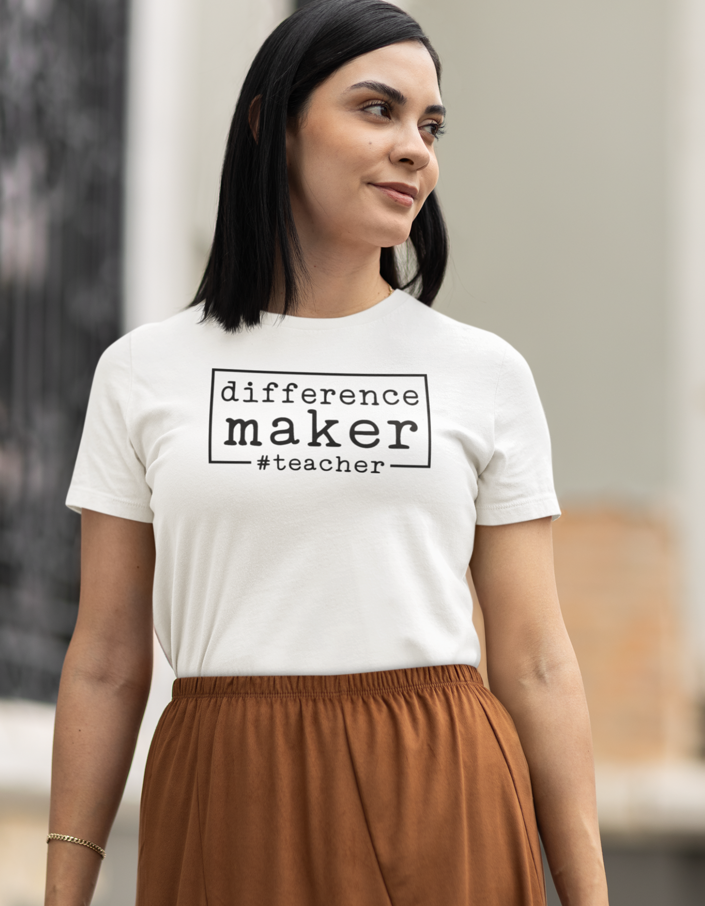 Difference Maker Teacher Screen Print Transfer