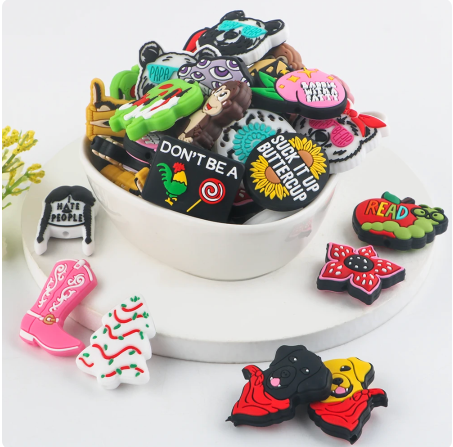 Beadable Stylus, Custom Silicon Beads