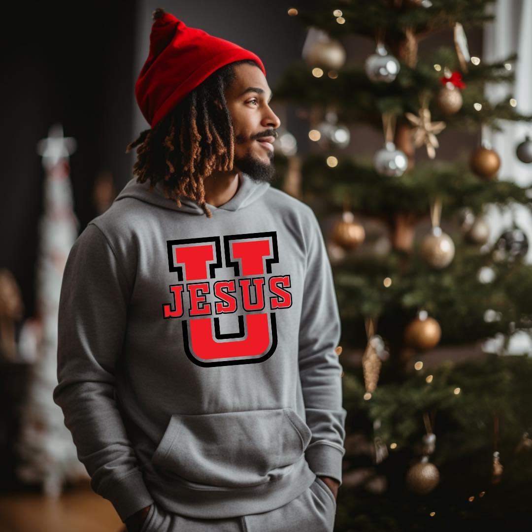 Jesus U Unisex Crewneck Sweaters - Prominent Styles of Sorts- PSS!