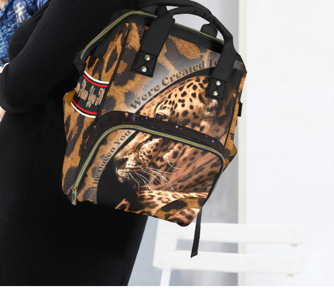 Be The Queen You Were Created To Be Versatile Backpack/Baby Bag